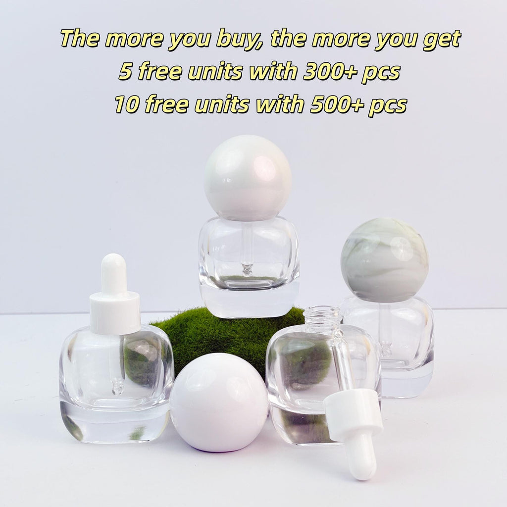 30ml Refillable Clear Dropper Bottles