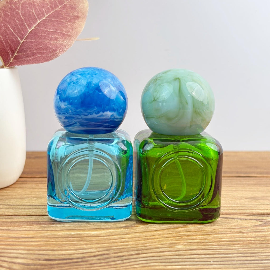 30ml Colorful Glass Perfume Spray Bottle
