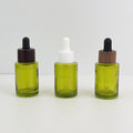 30ml Green Glass Dropper Bottle