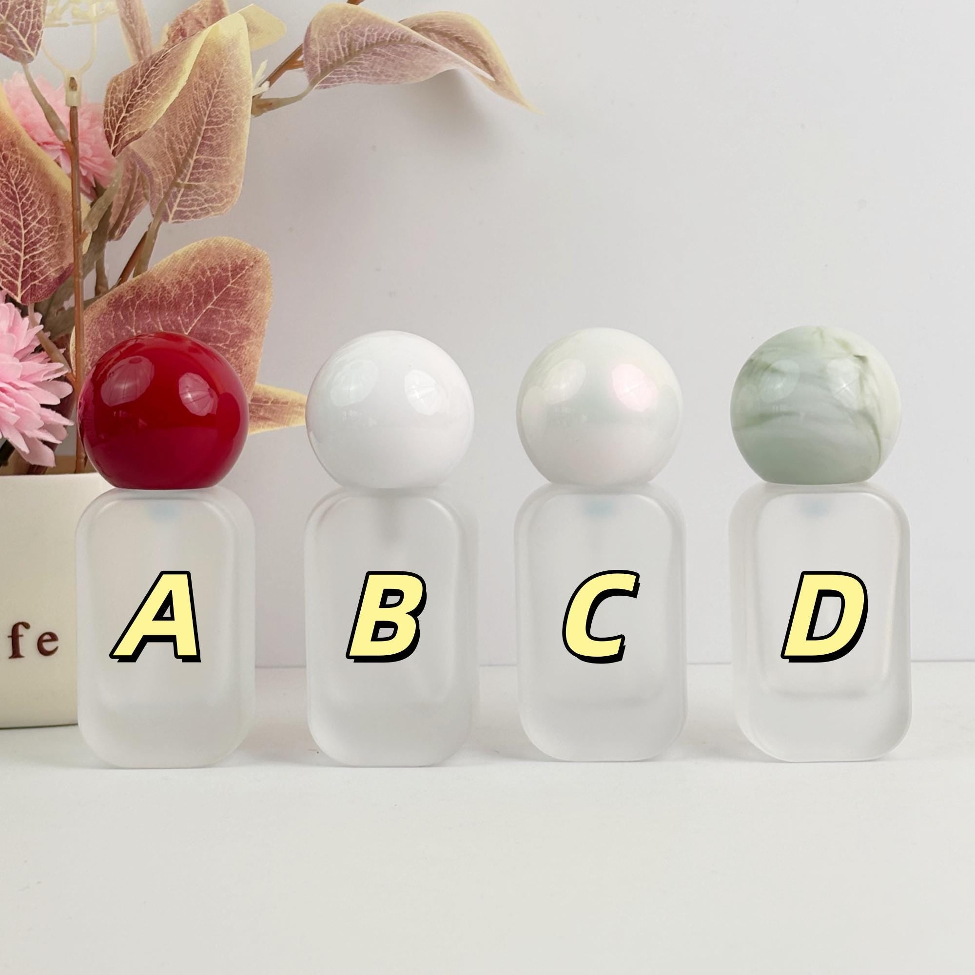 30ml Frosted Glass Cosmetic Container