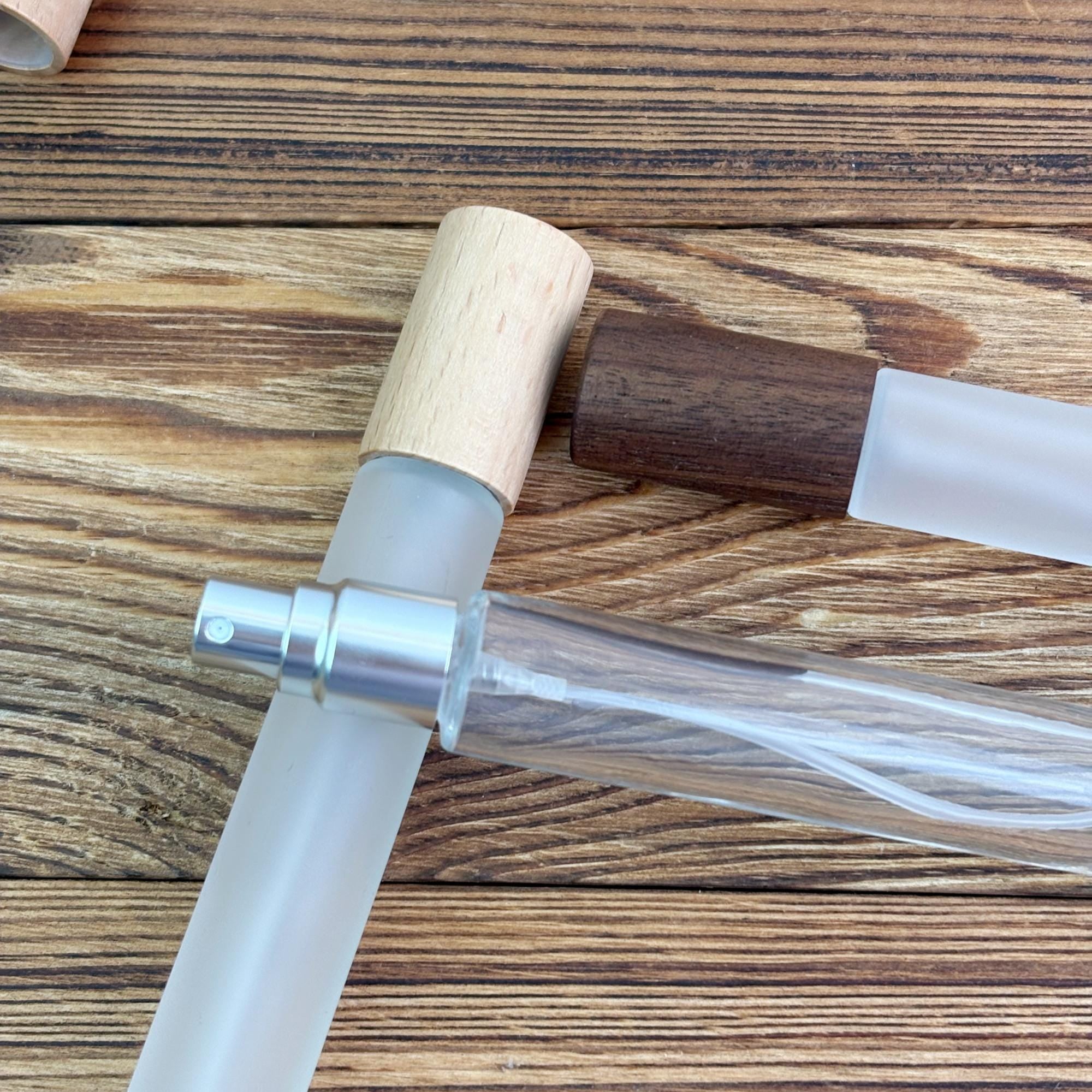 10ml Clear & Frosted Glass Spray Bottles