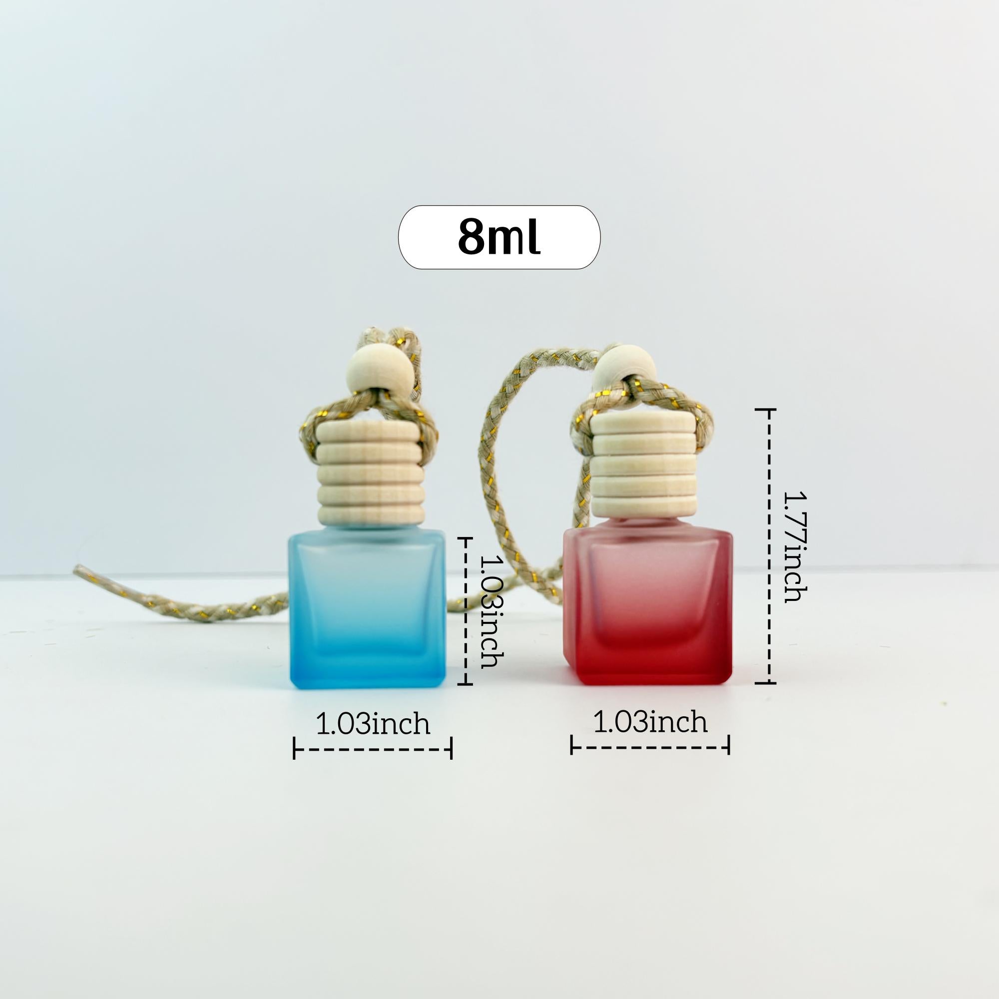 8ml Colorful Car Air Freshener Bottles