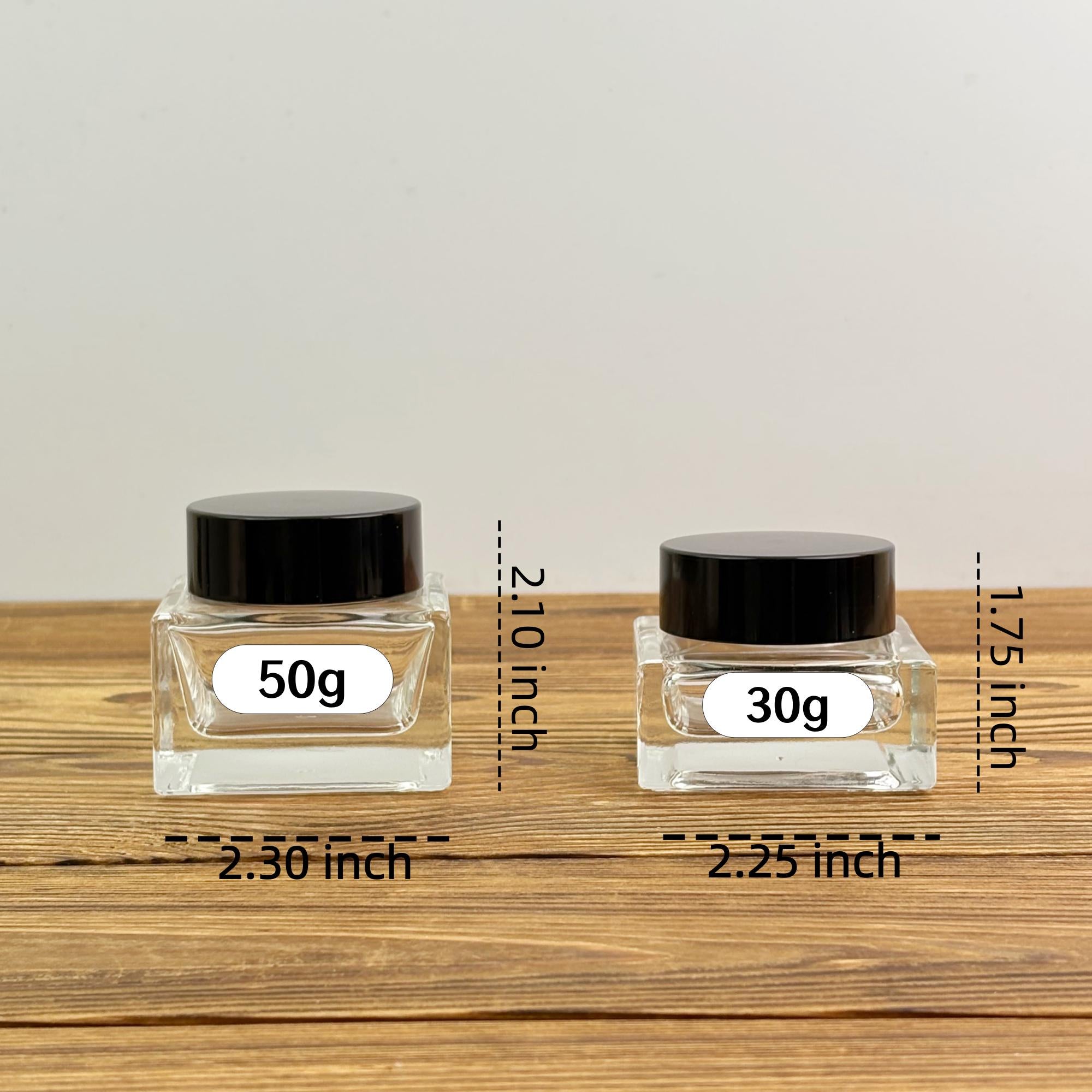 Minimalist Cosmetic Container with Black Pump Cap
