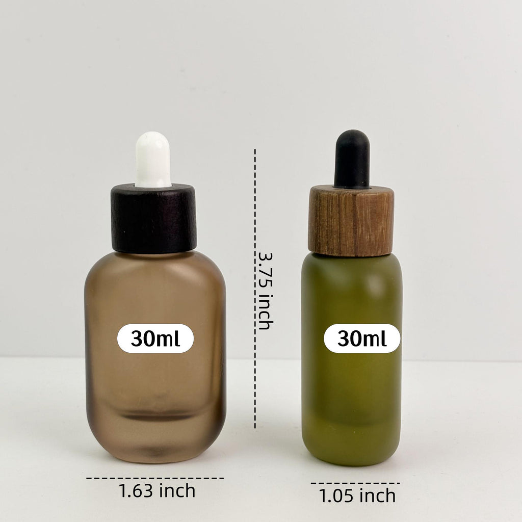 30ml Frosted Glass Dropper Bottle