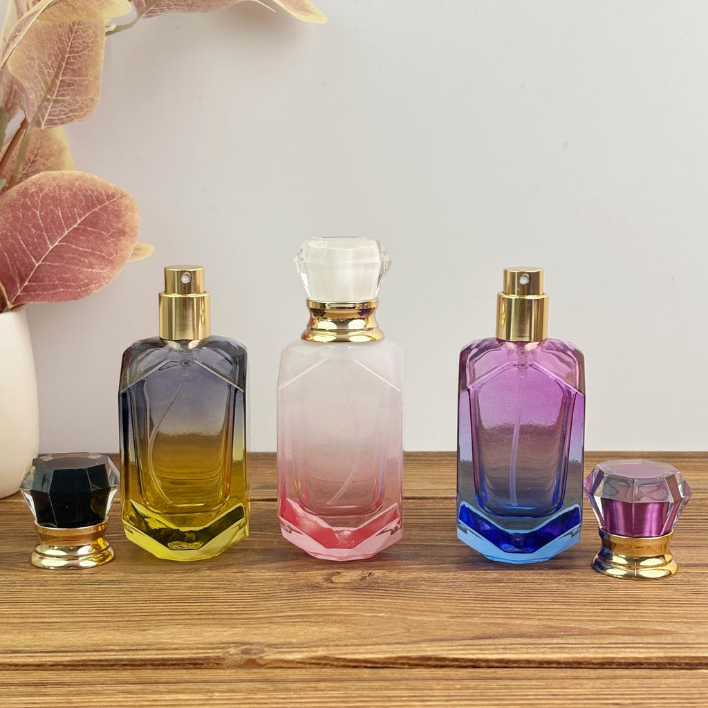 50ml Empty Clear Glass Spray Bottle