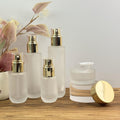 Minimalist Frosted Glass Spray Bottle