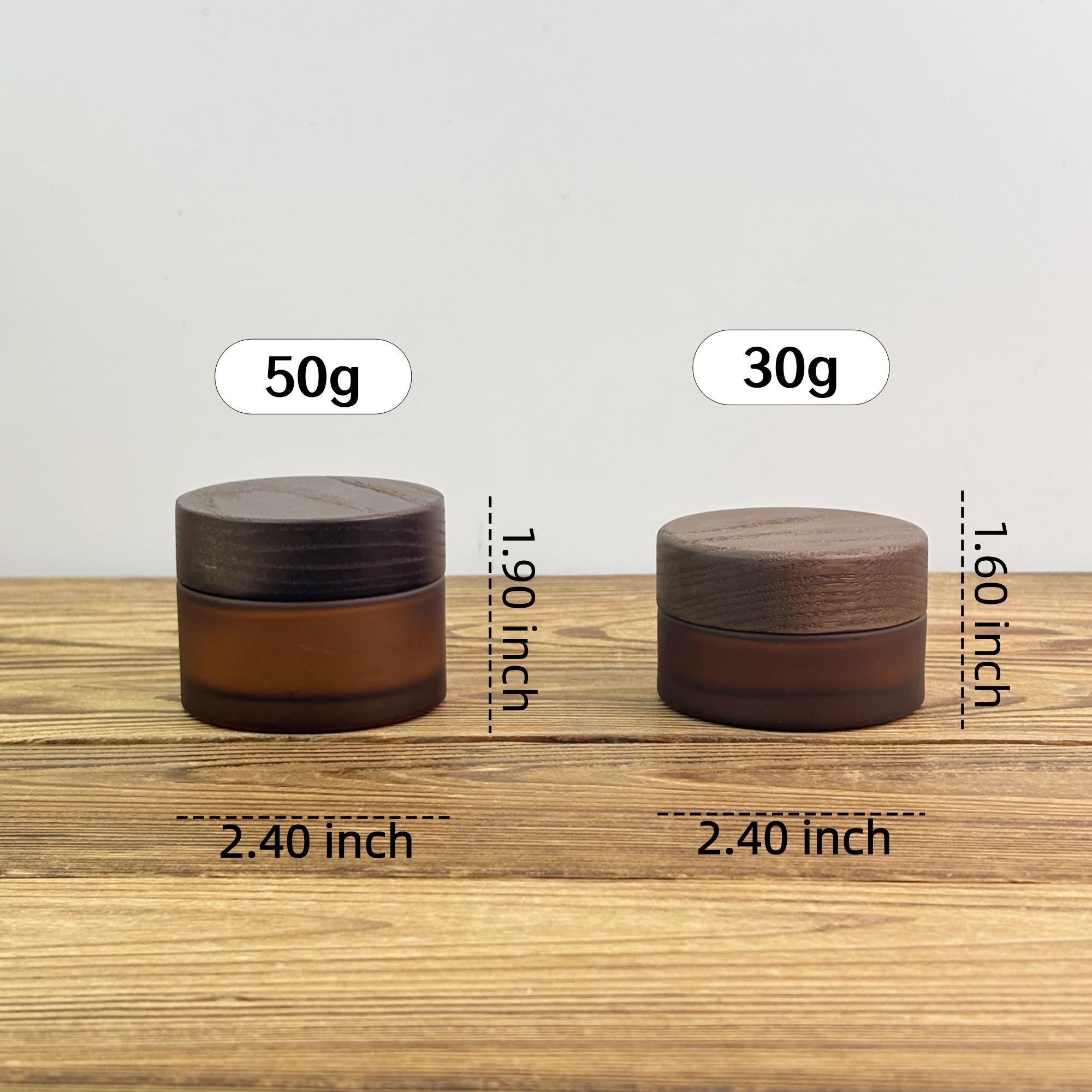 Amber Glass Dropper Bottle & Cream Jar