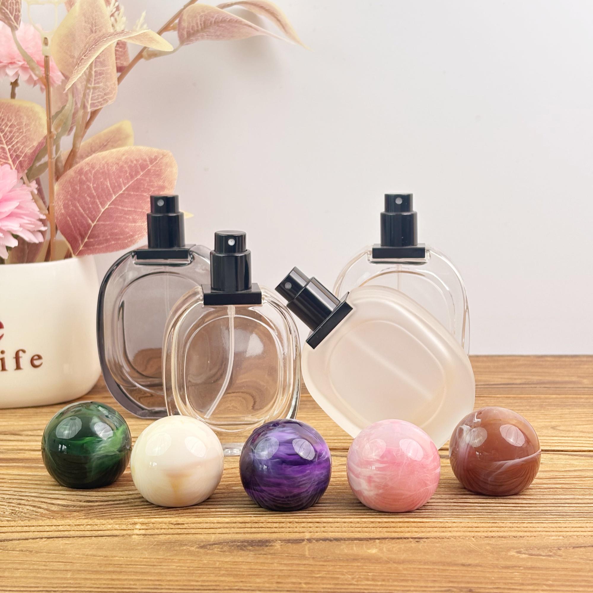 30ml 50ml Elegant Glass Spray Bottle with Ball Cap