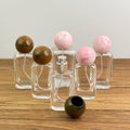 Empty Clear Square Glass Spray Bottle