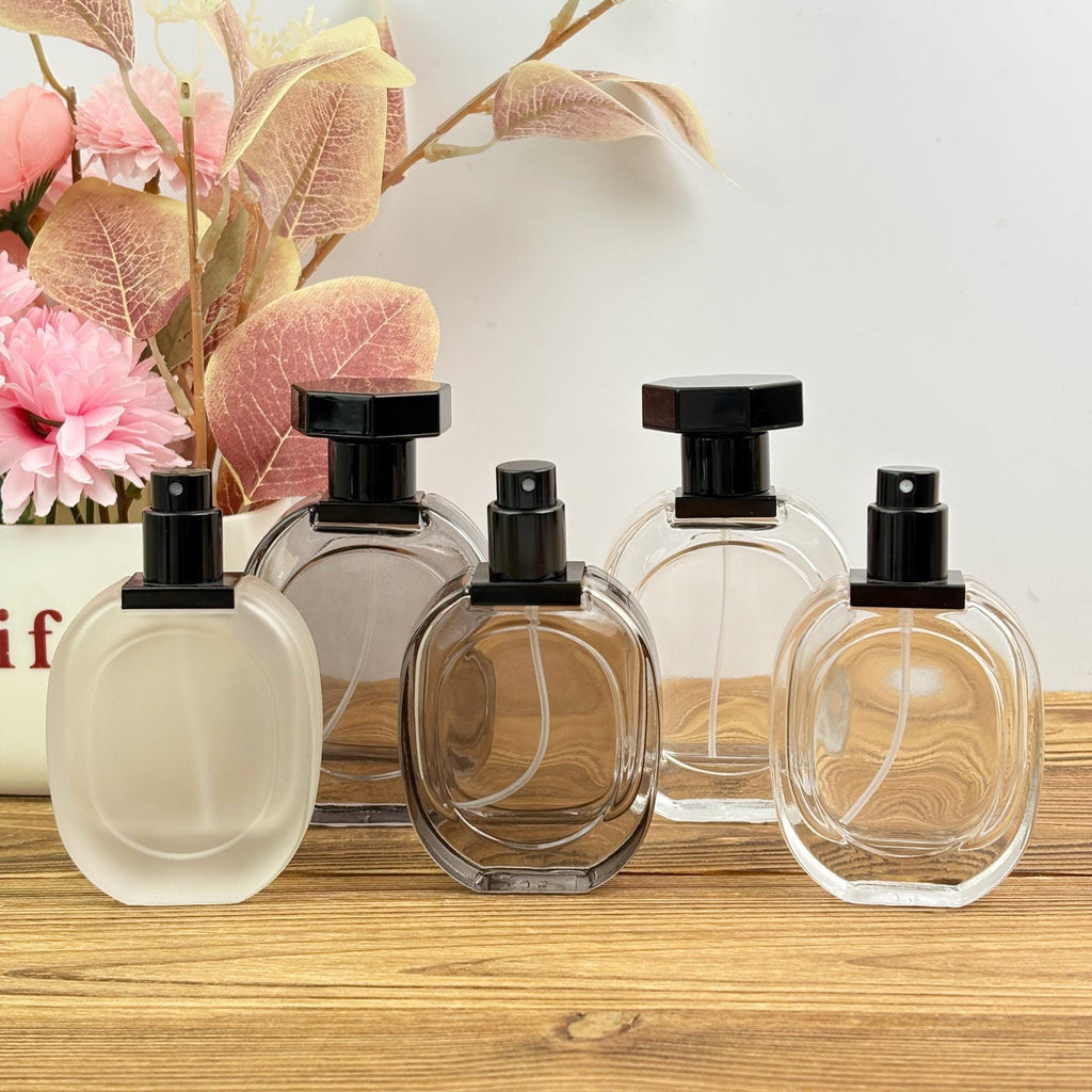 Minimalist Glass Perfume Spray Bottle