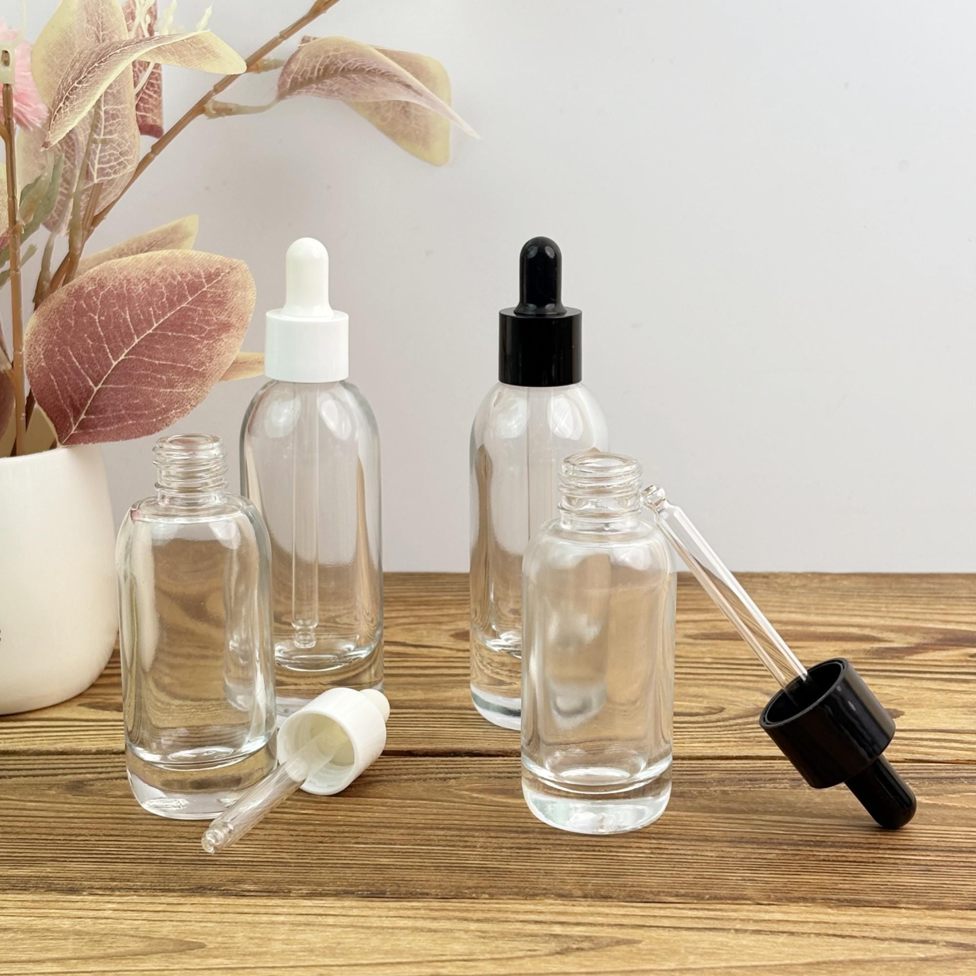 Clear Glass Spray Bottle