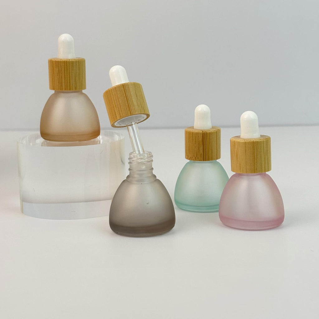 8ml Colorful Frosted Glass Dropper Bottle
