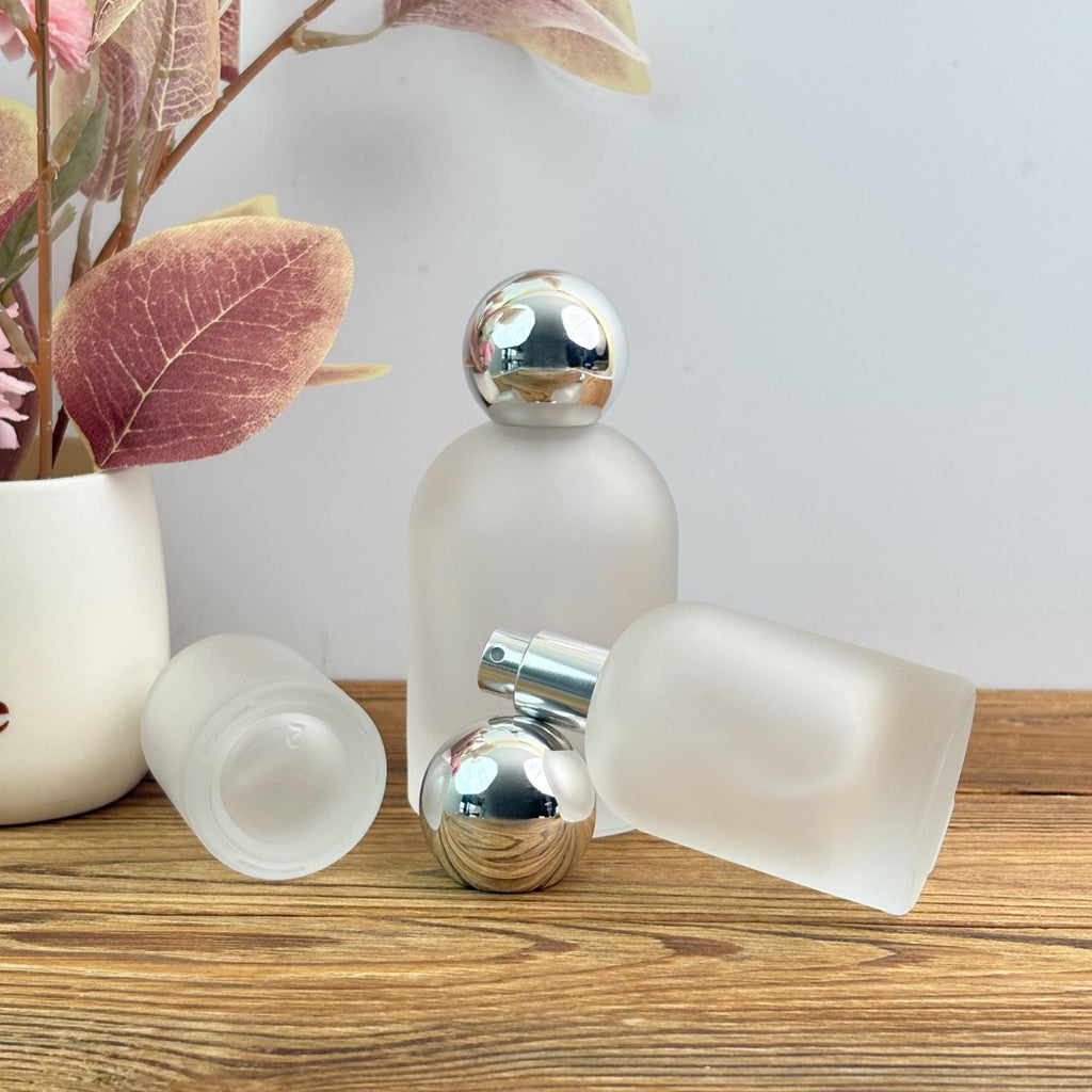 30ml 50ml 100ml Frosted Glass Perfume Spray Bottle