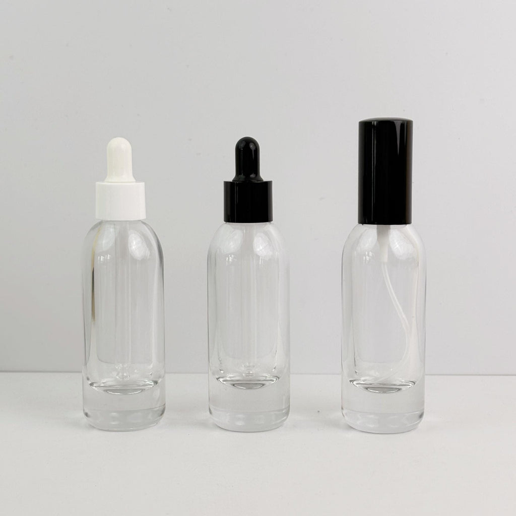 Clear Glass Spray Bottle