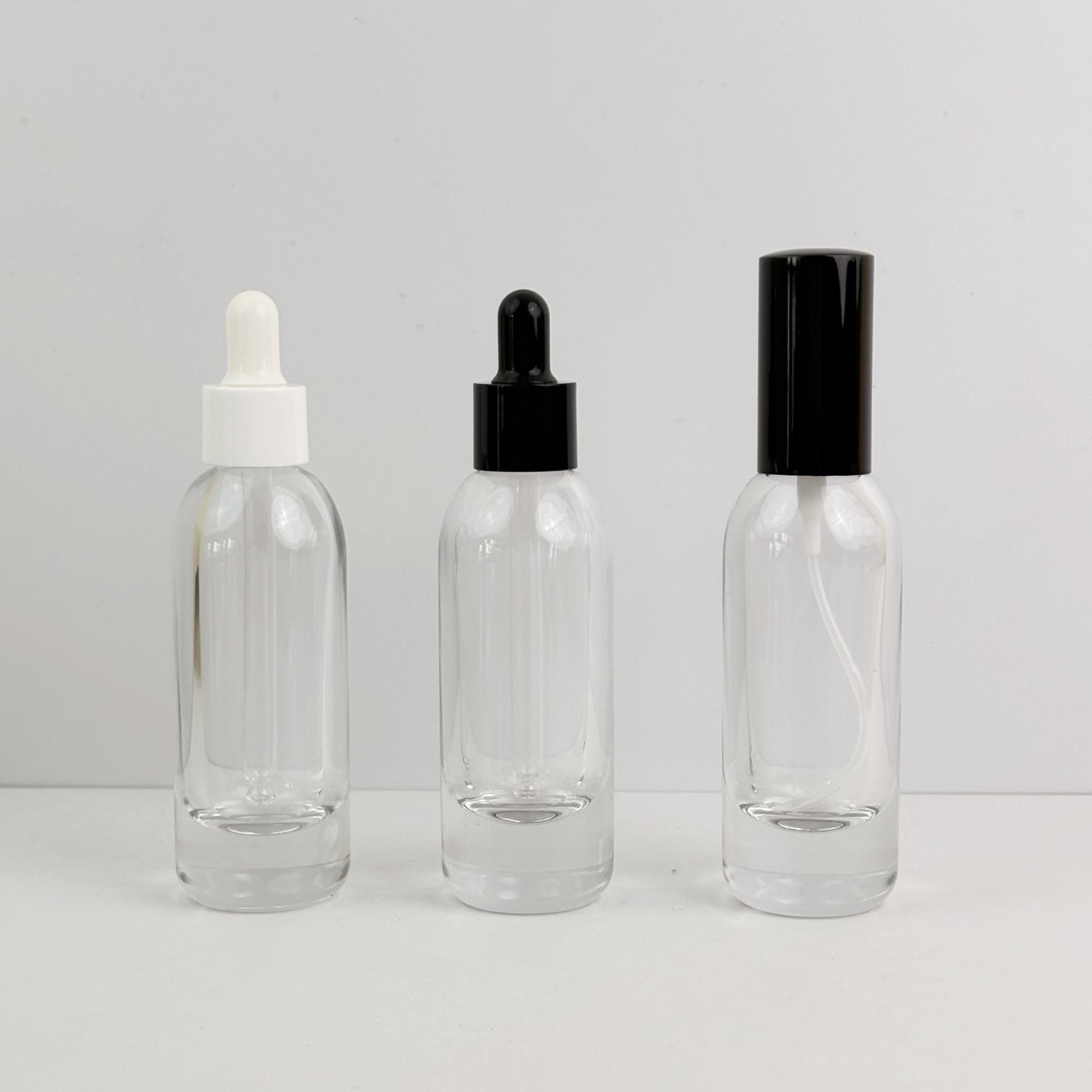 Clear Glass Spray Bottle