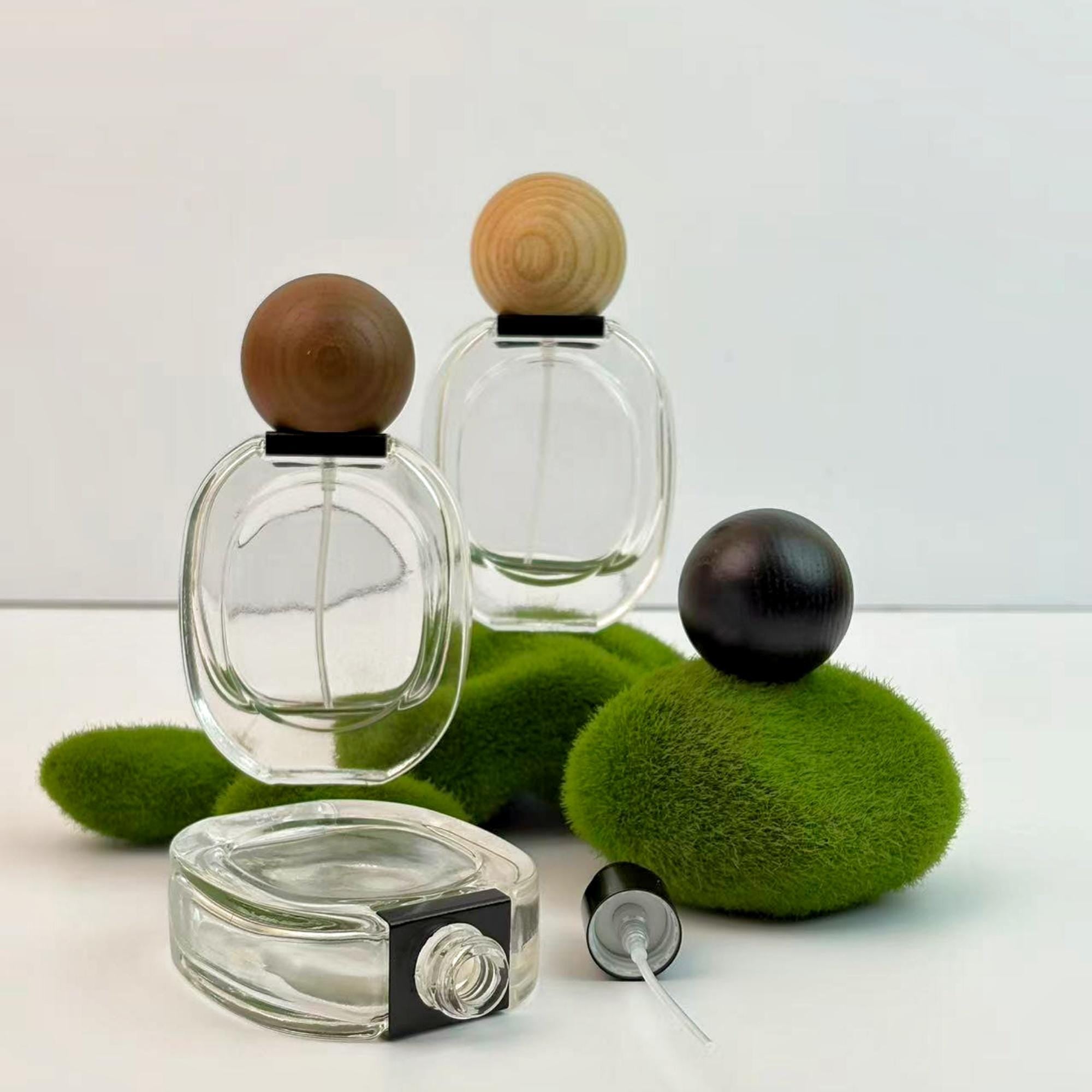 30ml Elegant Transparent Glass Spray Set