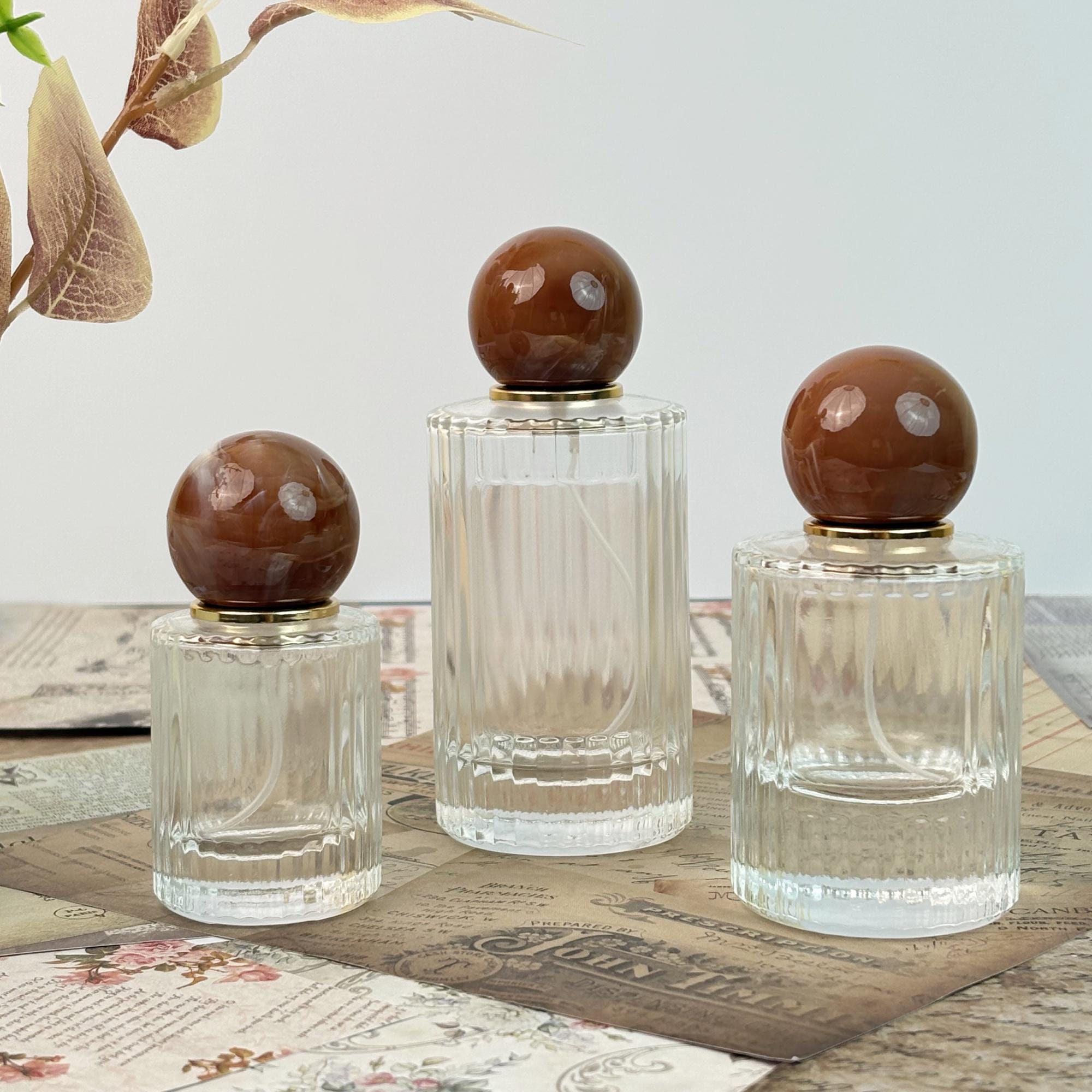 30ml 50ml Glass Makeup Container
