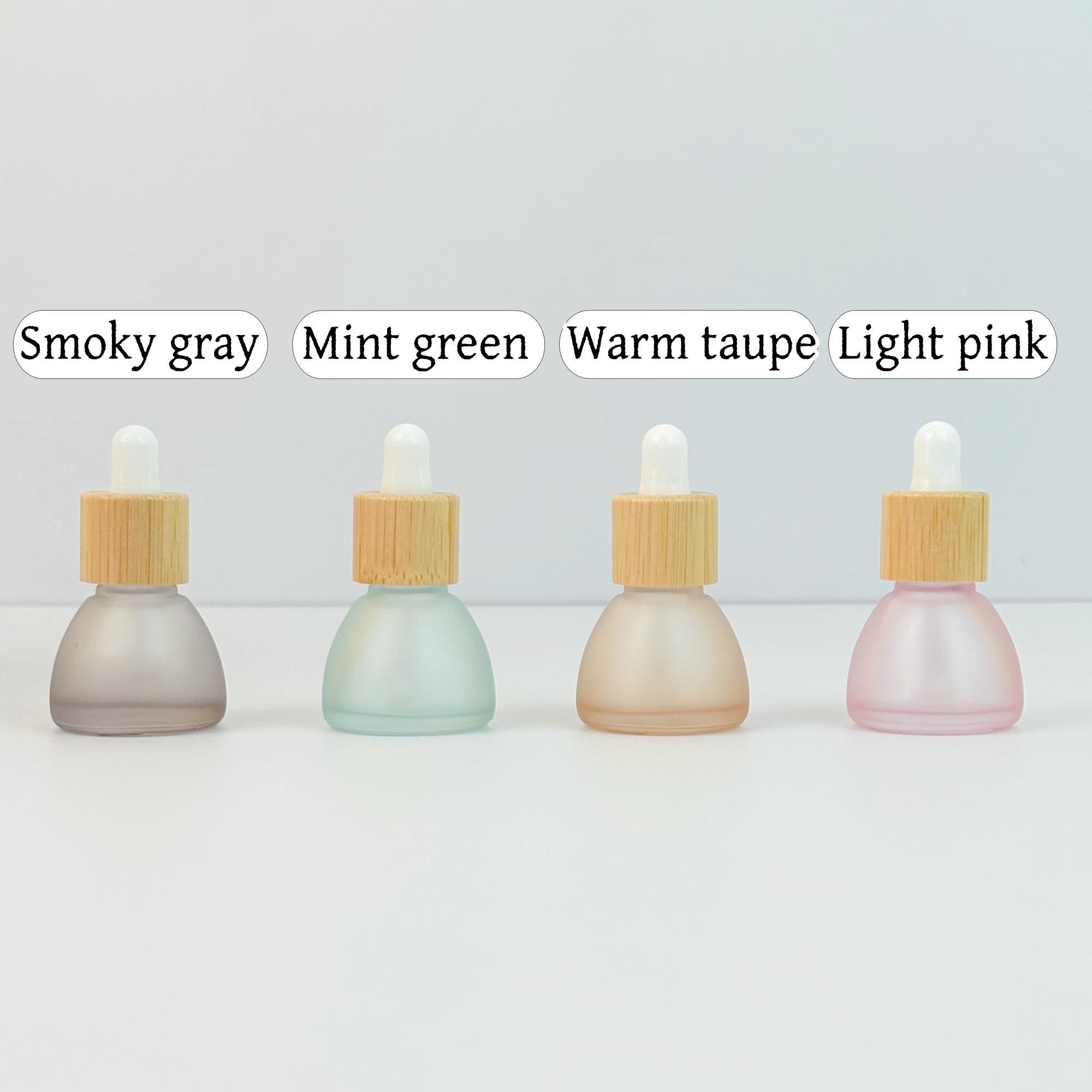 8ml Colorful Frosted Glass Dropper Bottle