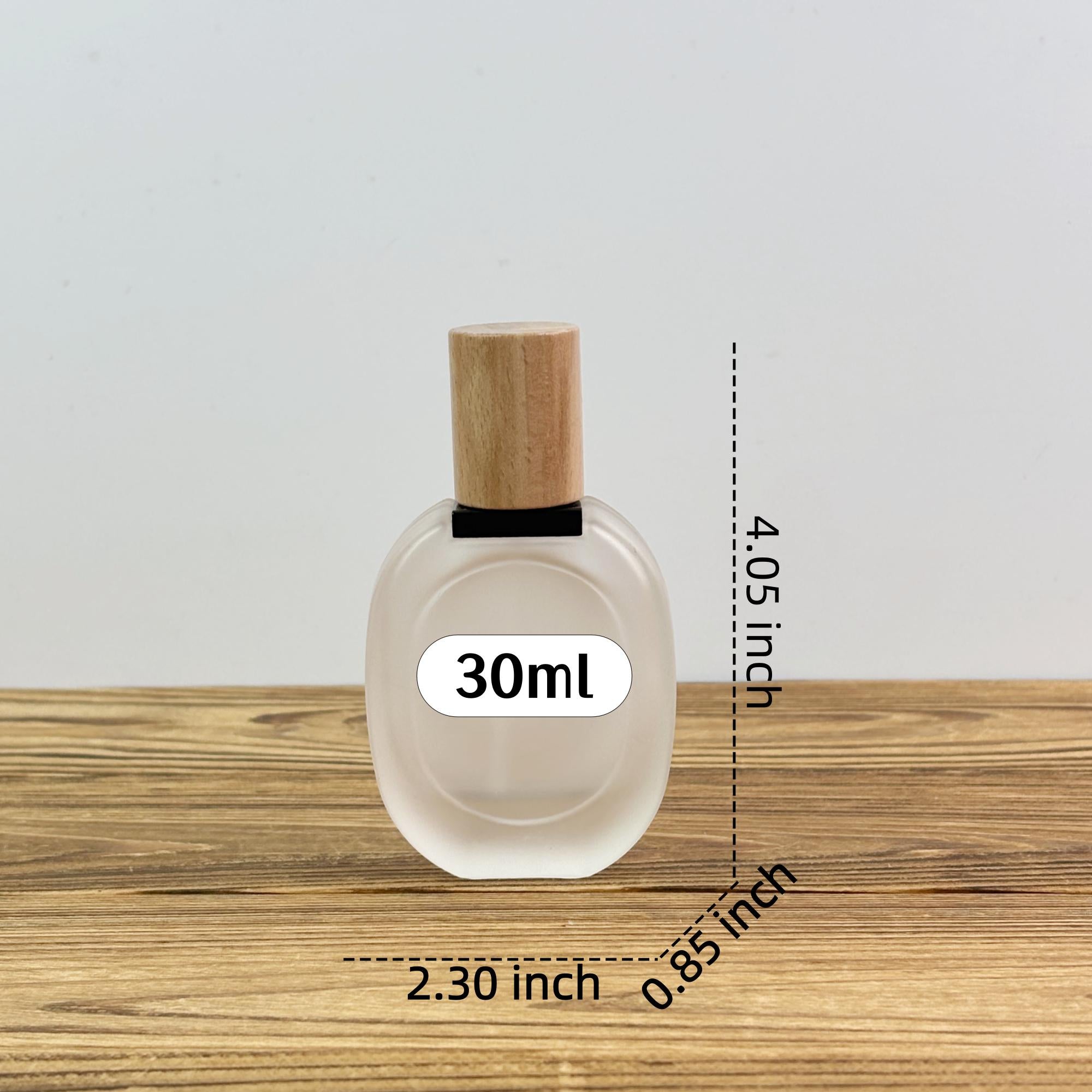 30ml Oval Glass Perfume Spray Bottle