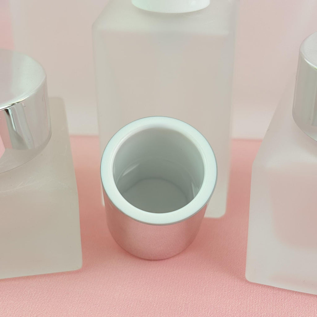 Wholesale Frosted Glass Cosmetic Container