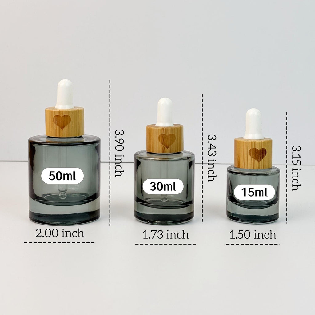 30ml 50ml Glass Dropper Containers
