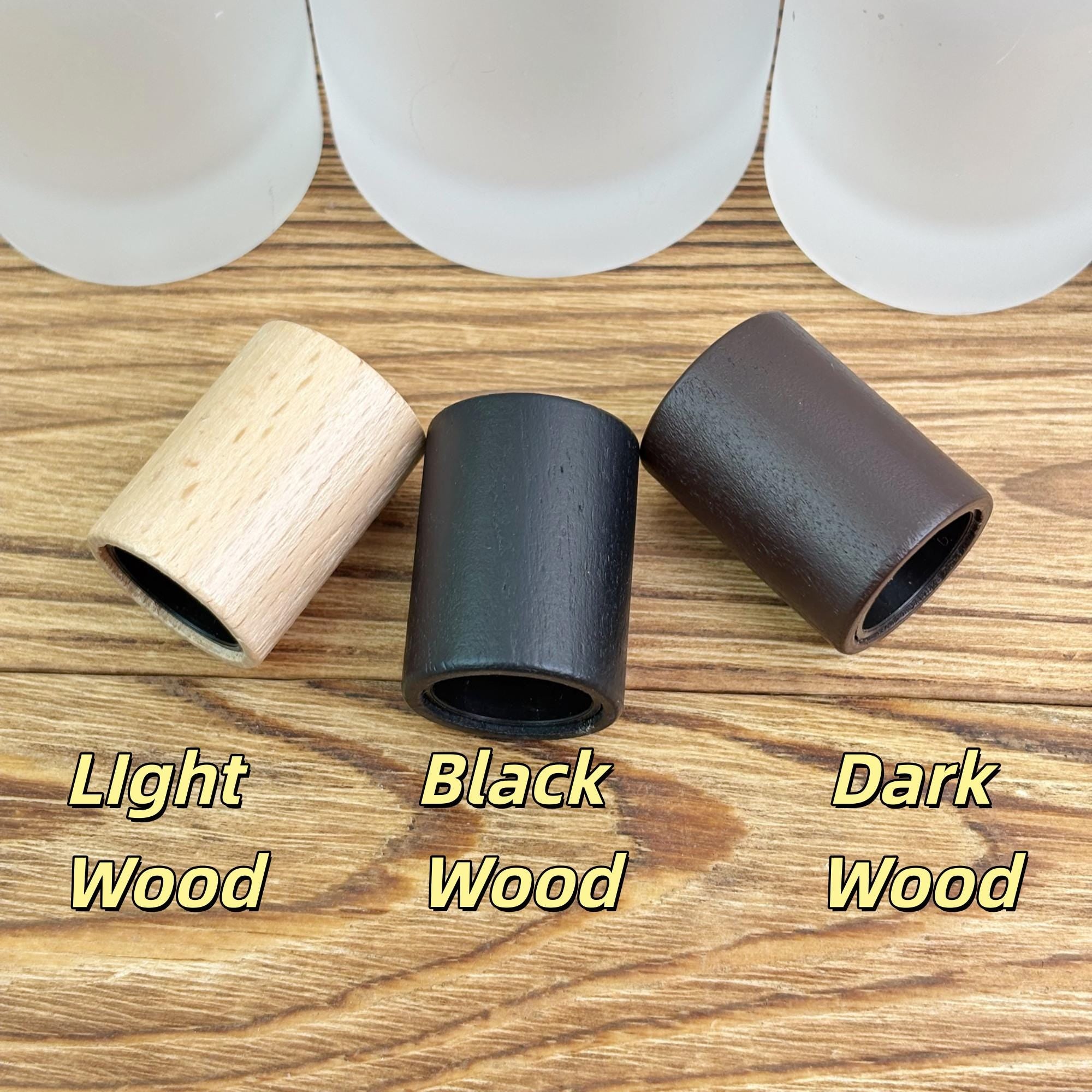 30ml 50ml 100ml Frosted Glass Perfume Spray Bottle with Wood Cap