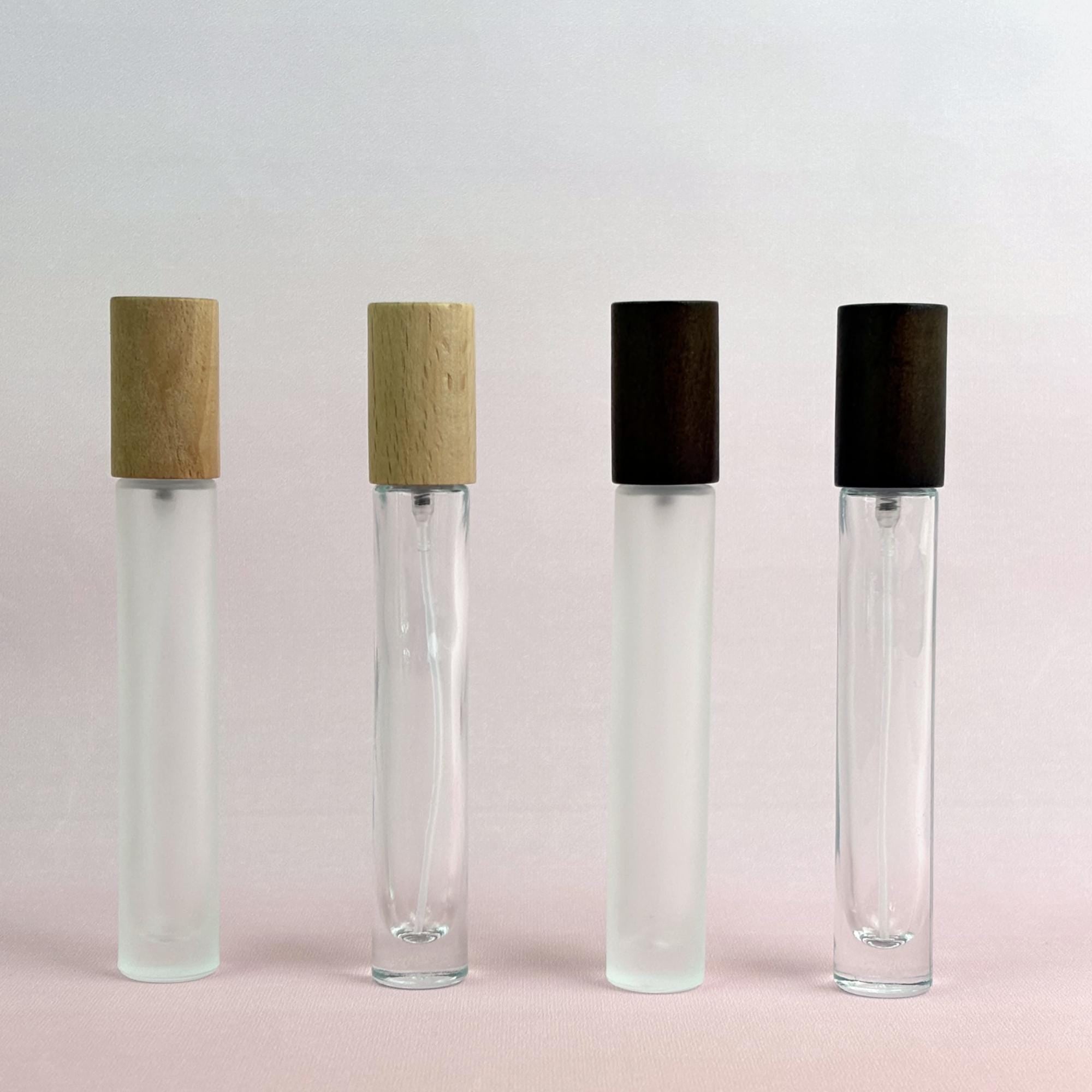 10ml Clear & Frosted Glass Spray Bottles