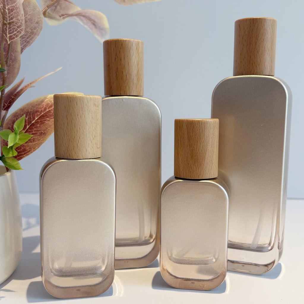 Luxury Glass Cosmetic Containers