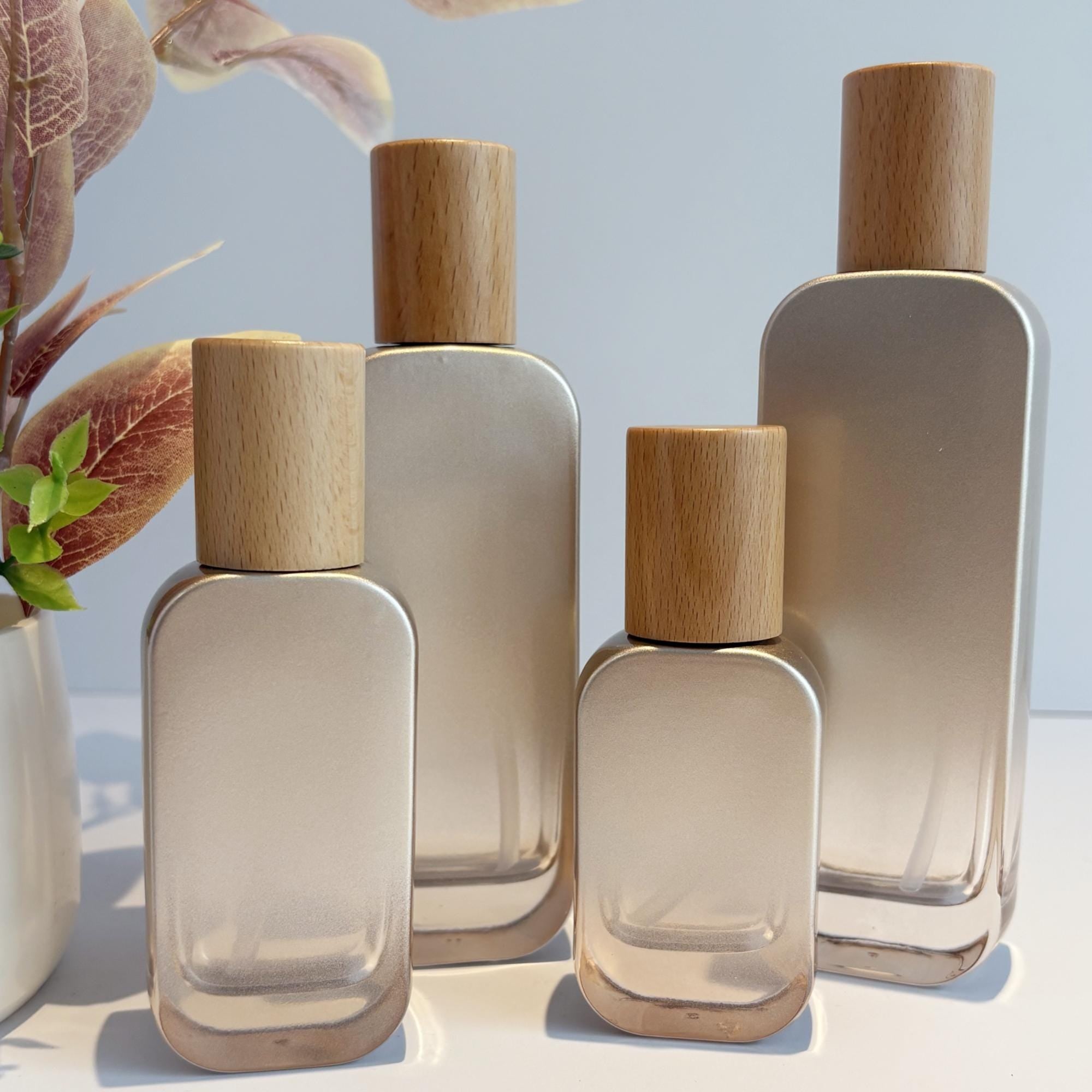 Luxury Glass Cosmetic Containers