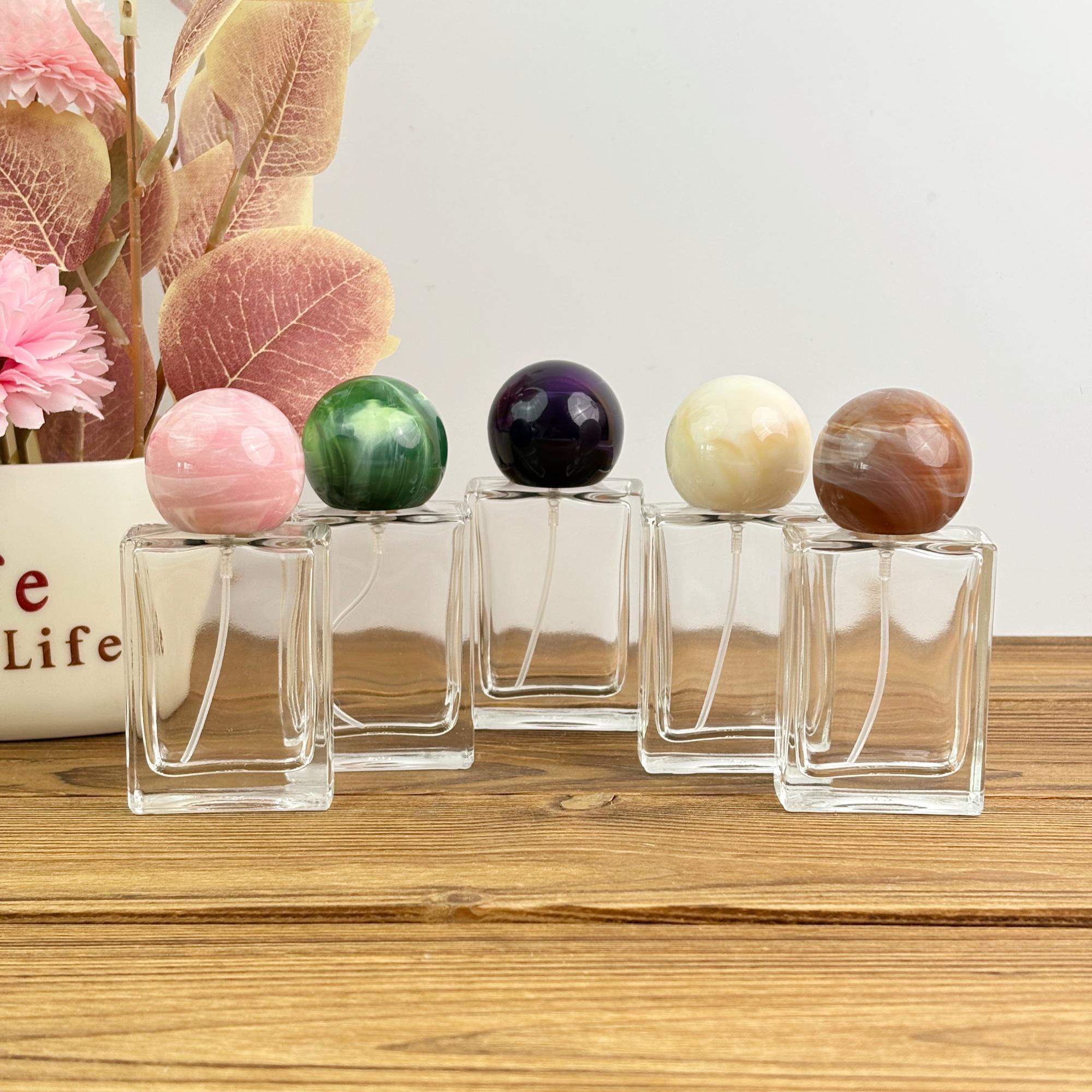 30ml Clear Square Glass Perfume Bottle