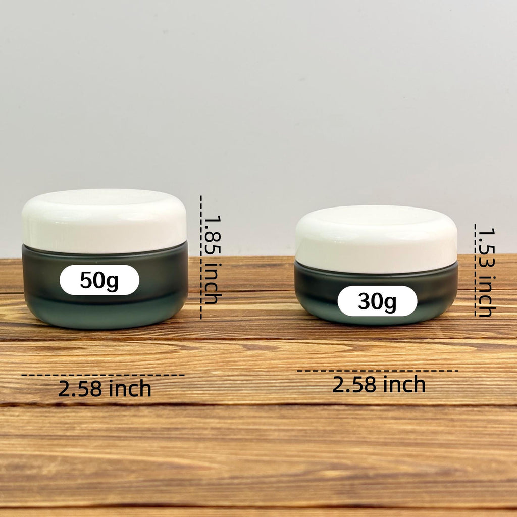 Luxury Green Frosted Glass