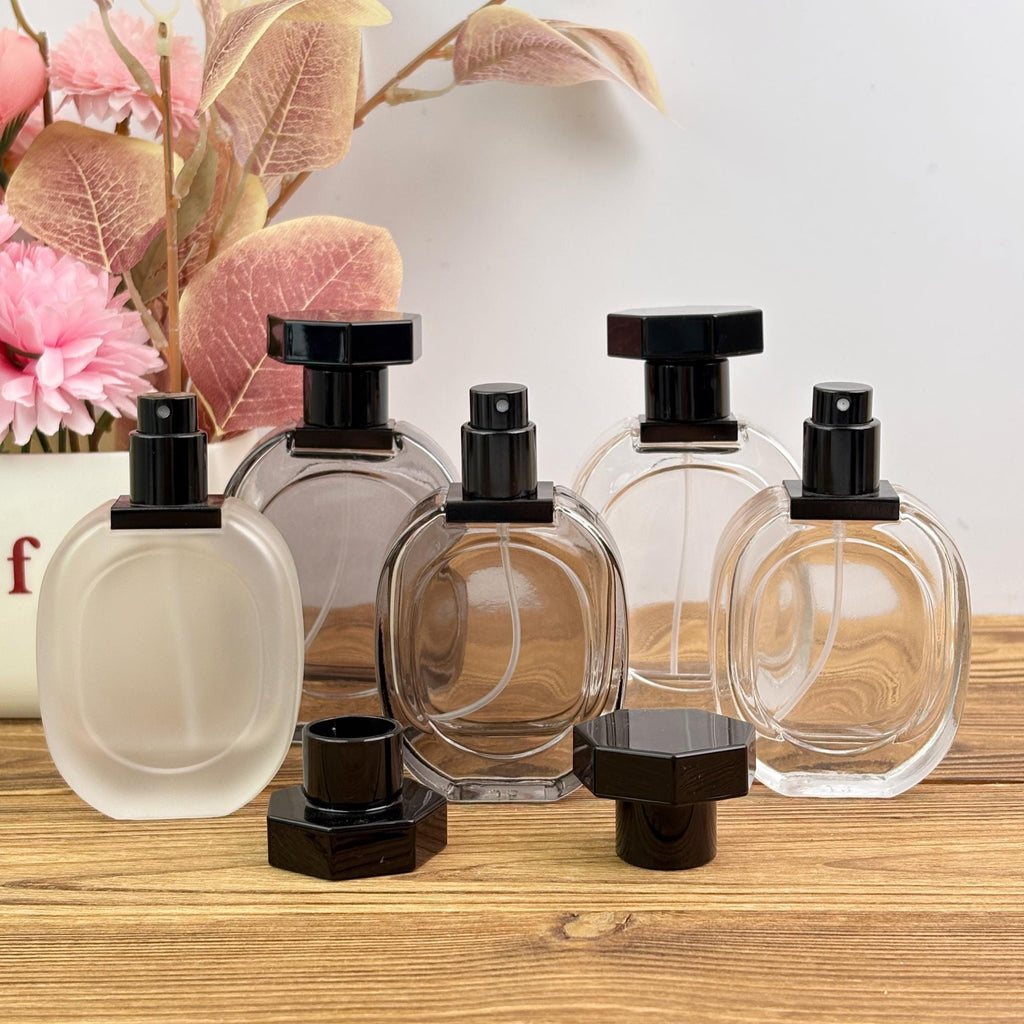 Minimalist Glass Perfume Spray Bottle