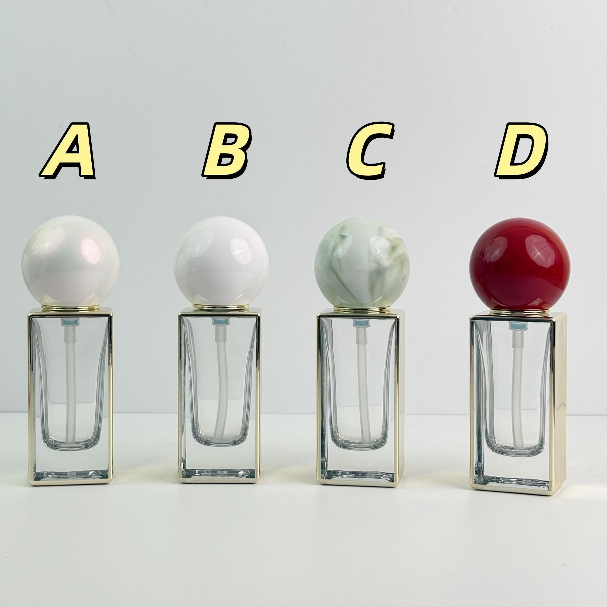 30ml Luxury Clear Glass Lotion Bottles