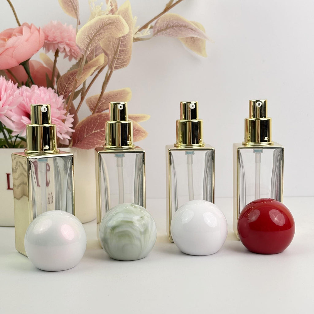 30ml Luxury Clear Glass Lotion Bottles
