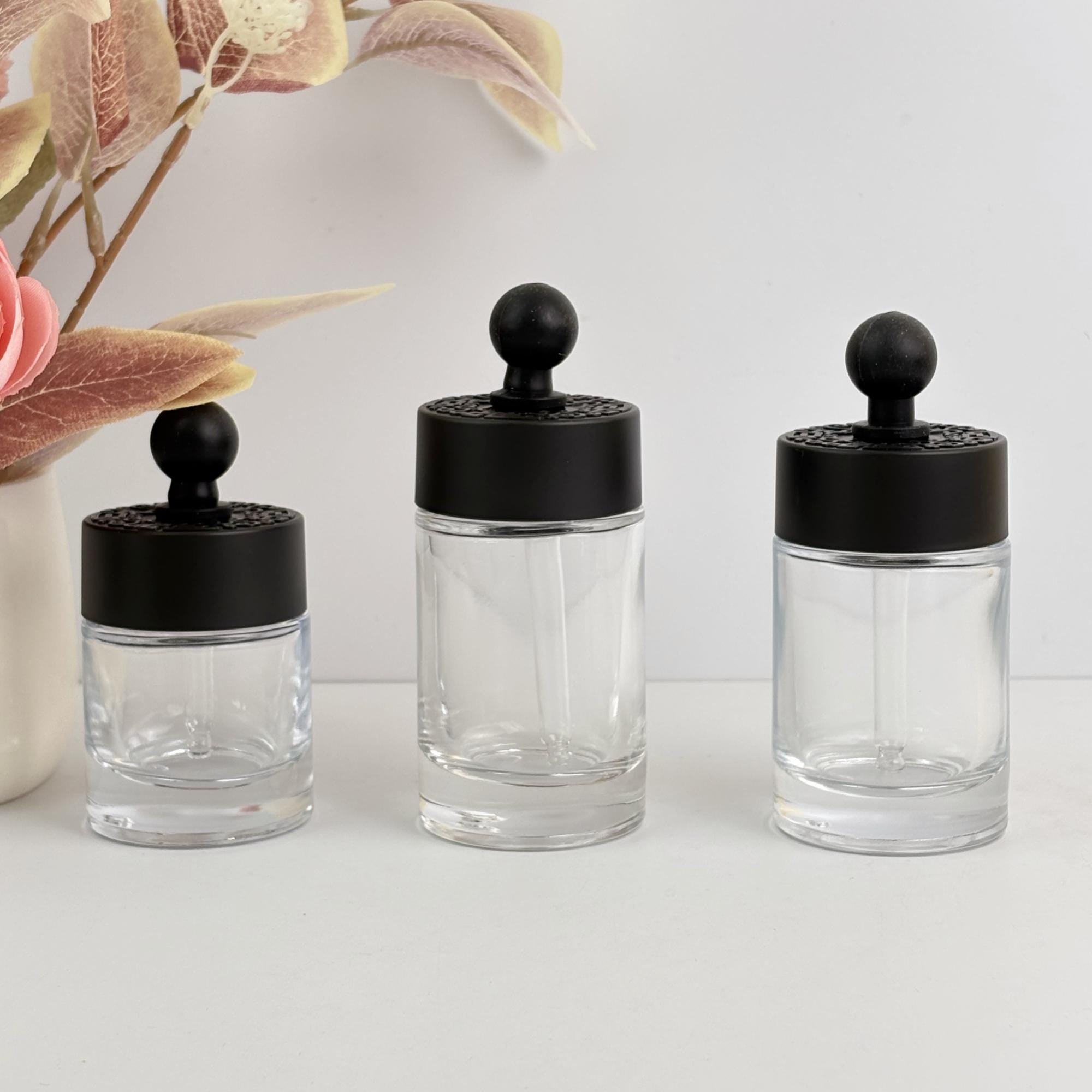 Clear Glass Dropper Bottle