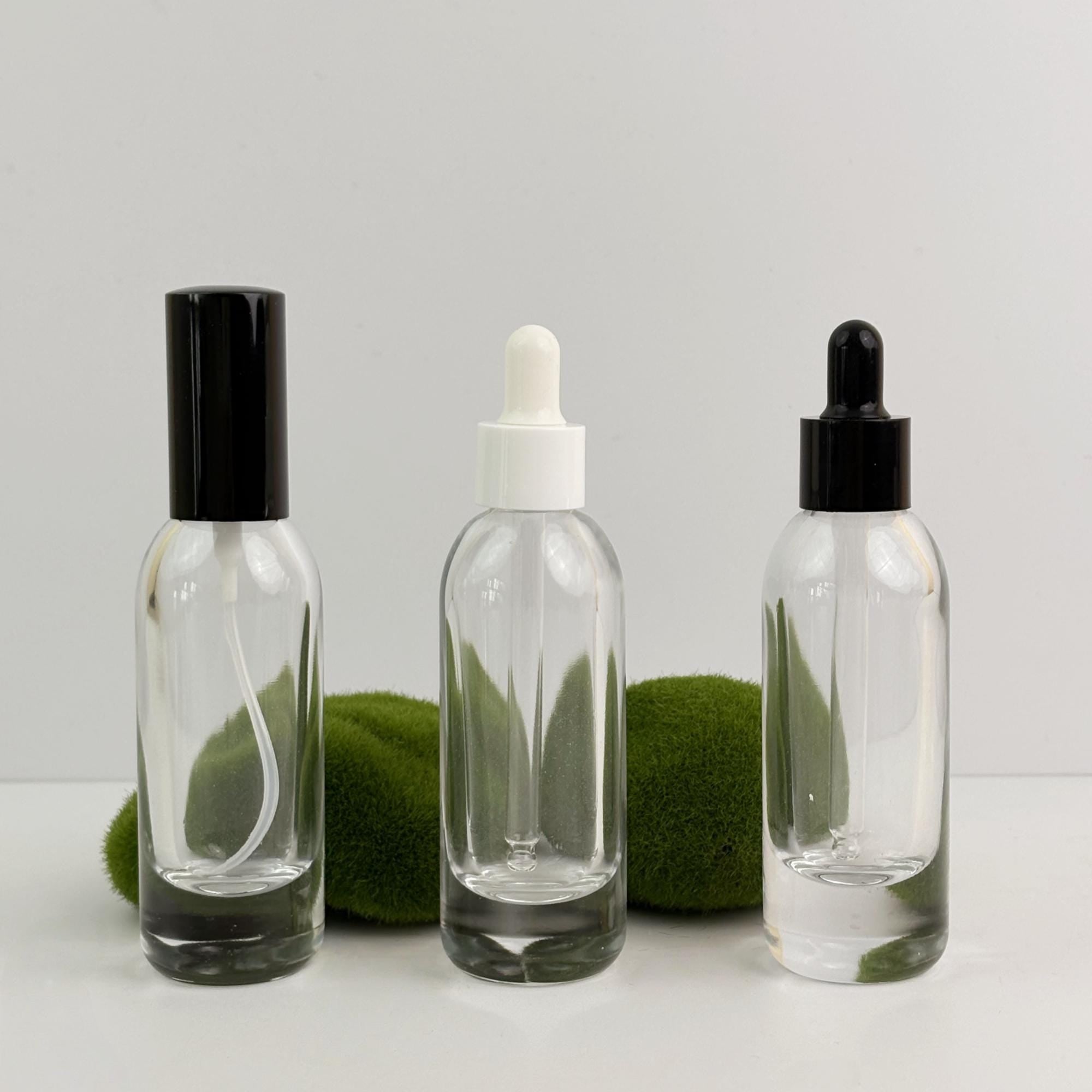 Clear Glass Spray Bottle
