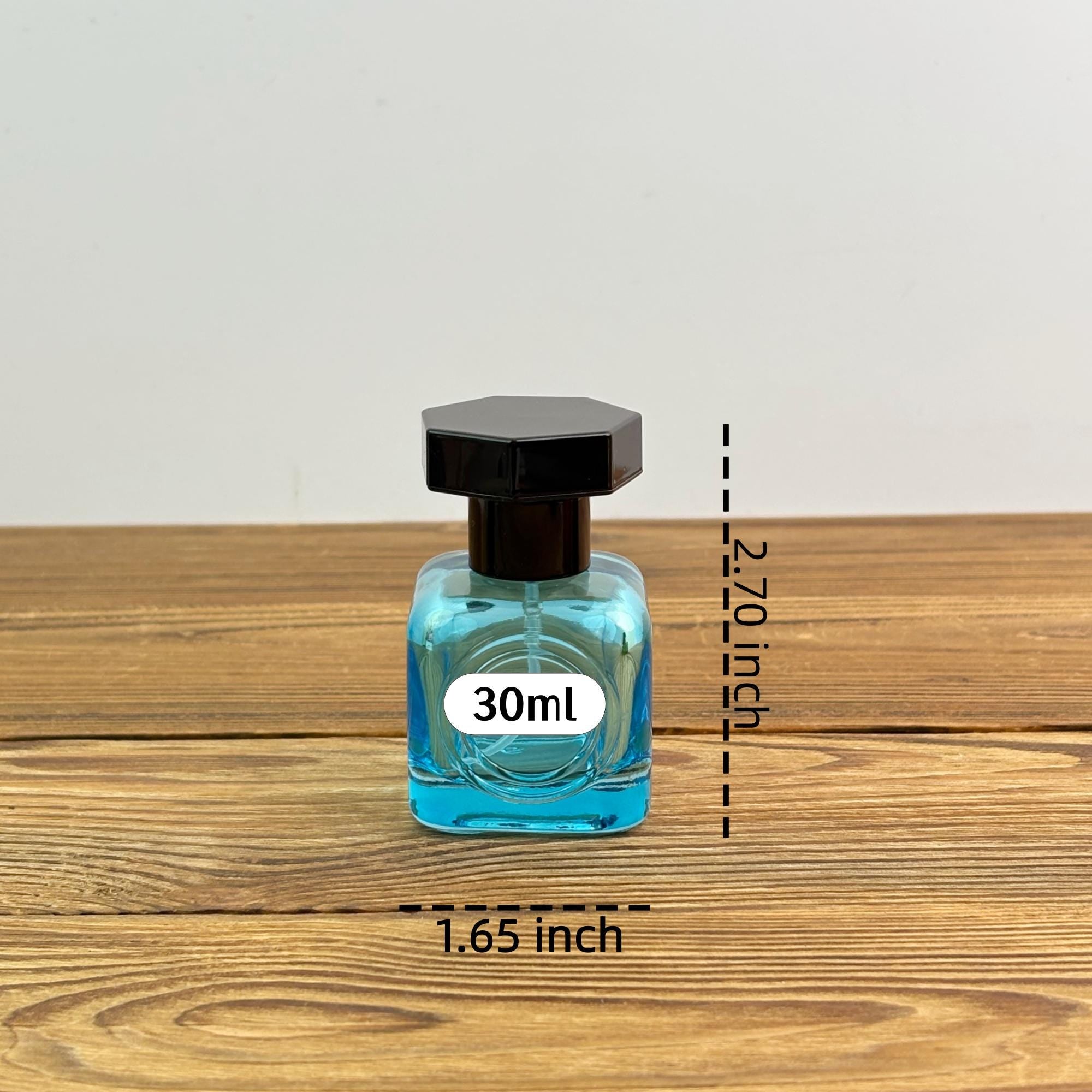 30ml Colorful Glass Perfume Spray Bottle
