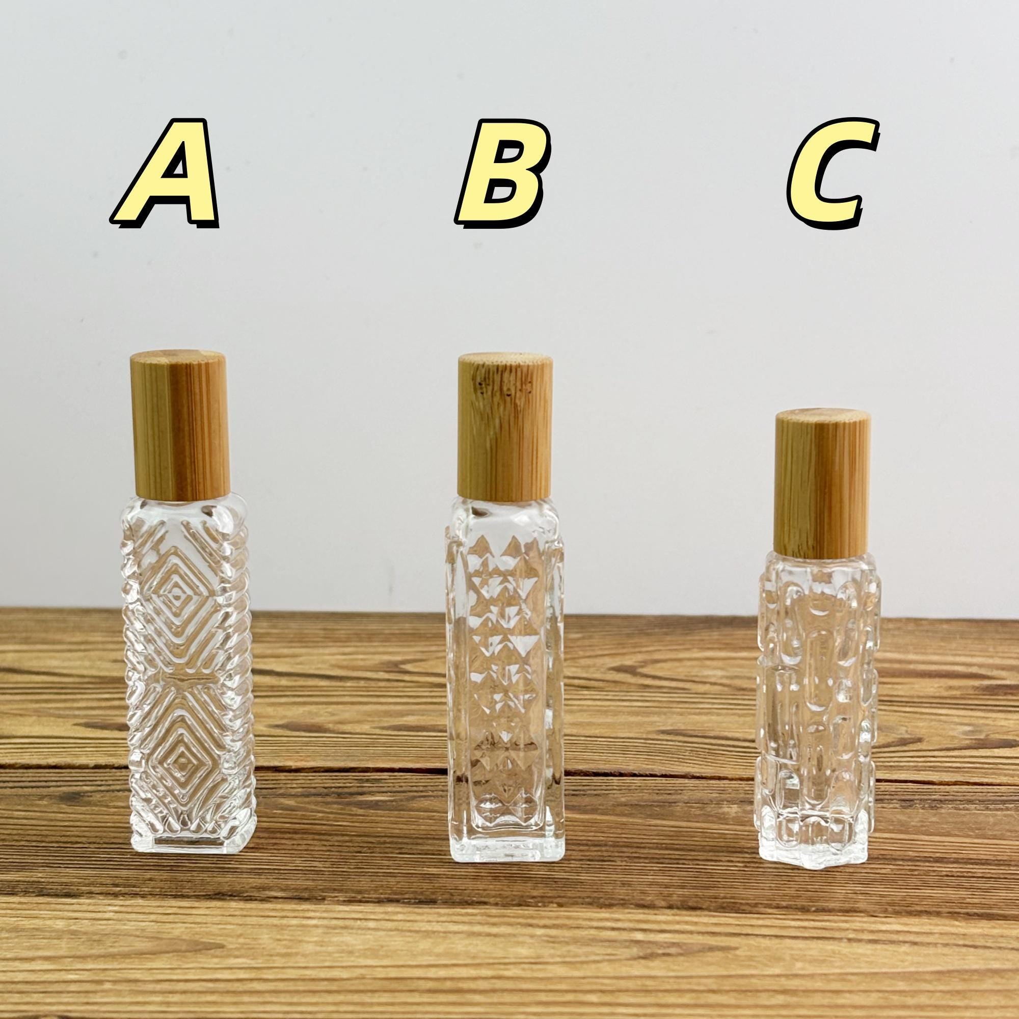 Vintage-Style Glass Roll-On Bottle