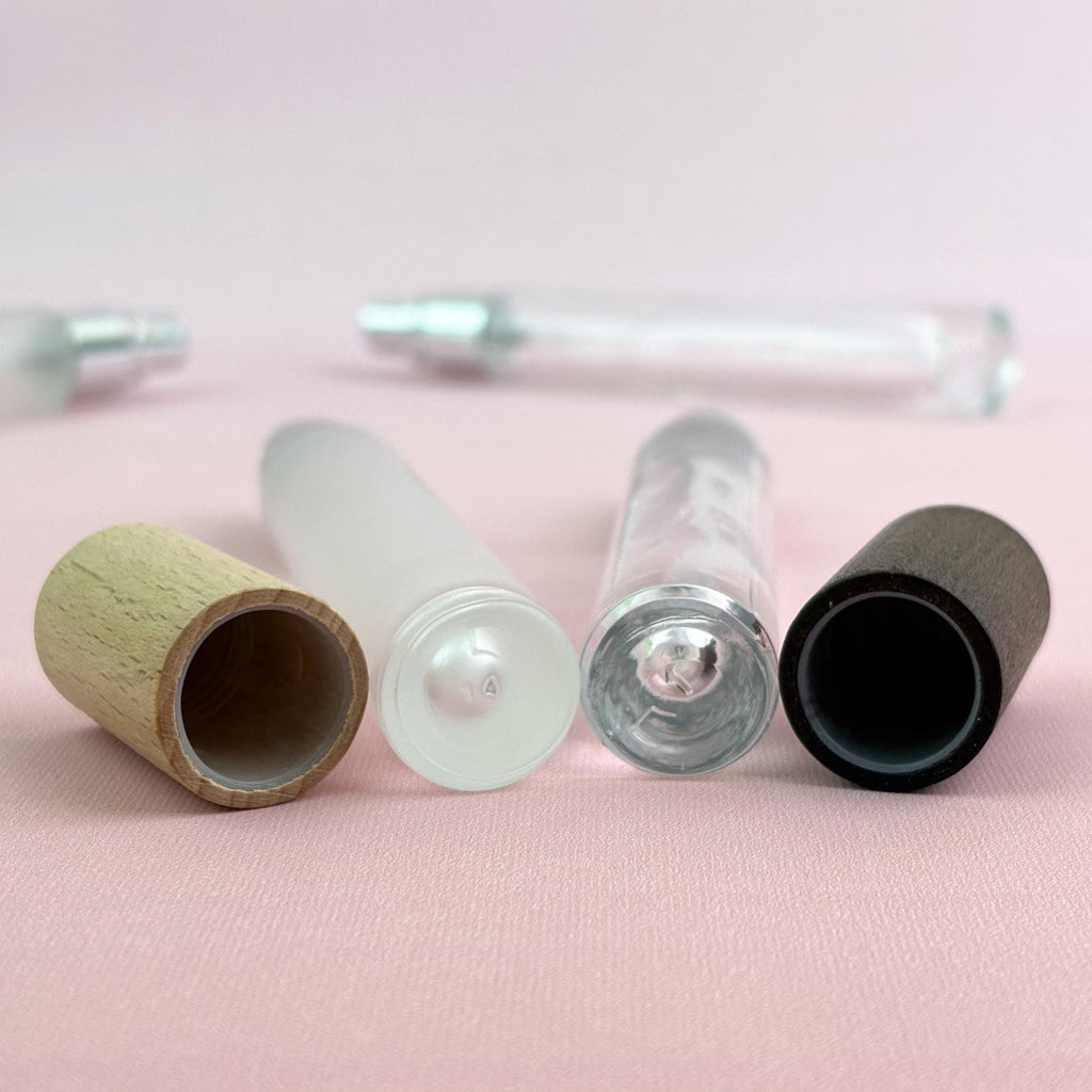 10ml Clear & Frosted Glass Spray Bottles