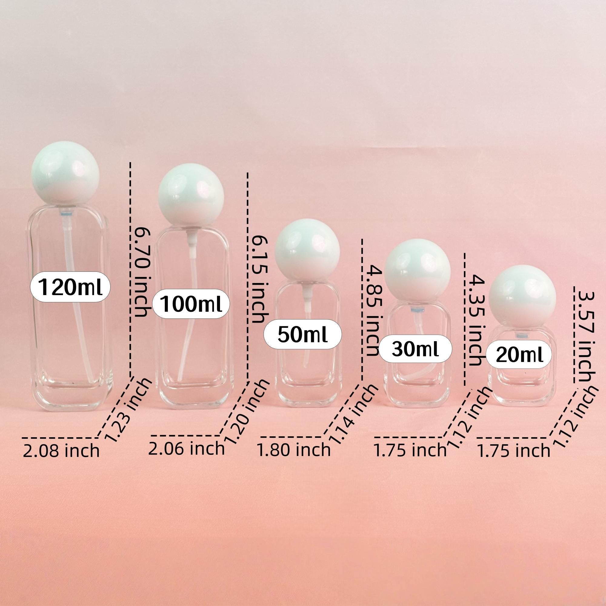 Refillable Glass Spray Bottles