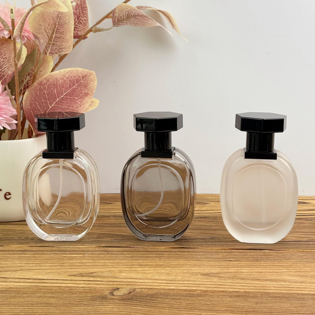 Minimalist Glass Perfume Spray Bottle