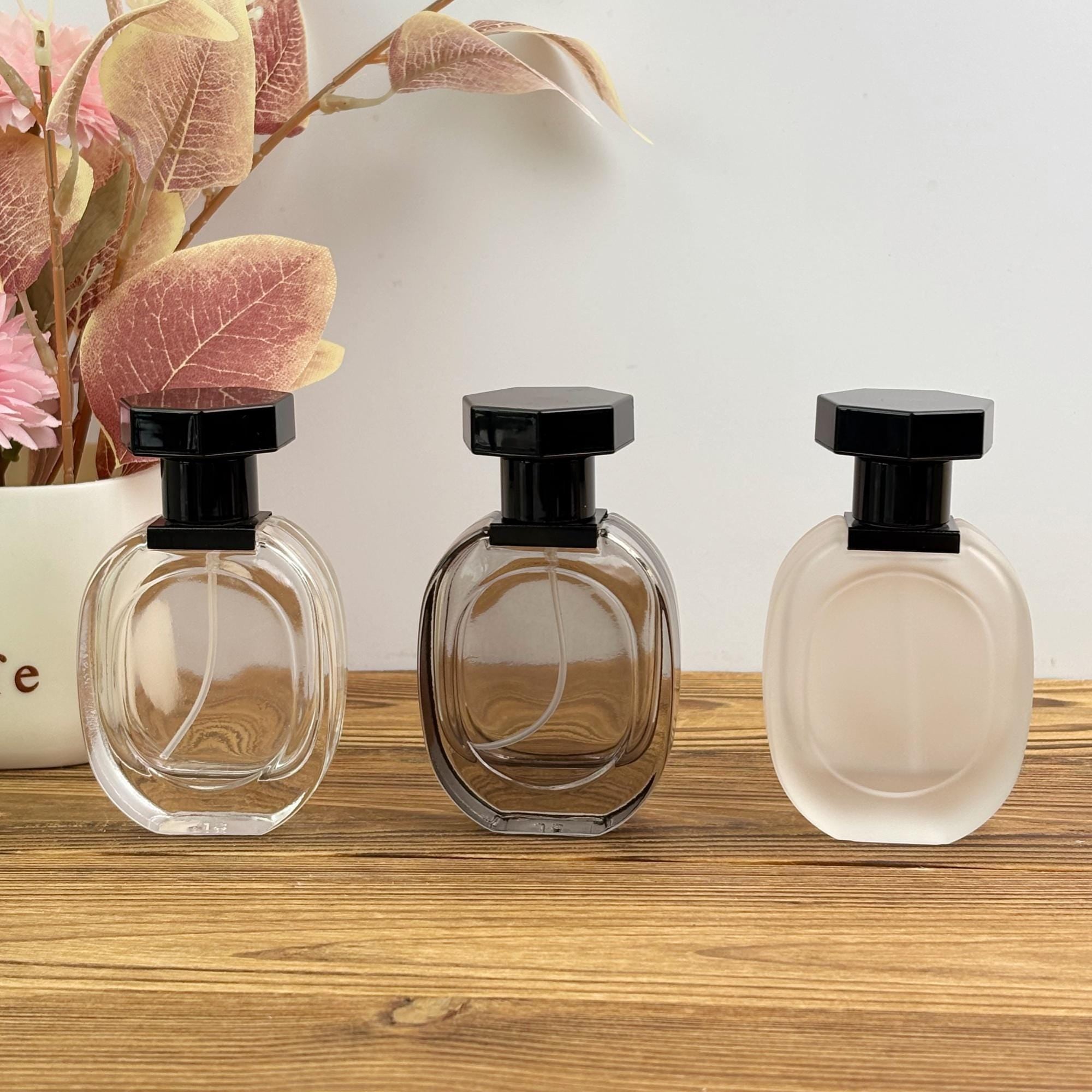 Minimalist Glass Perfume Spray Bottle