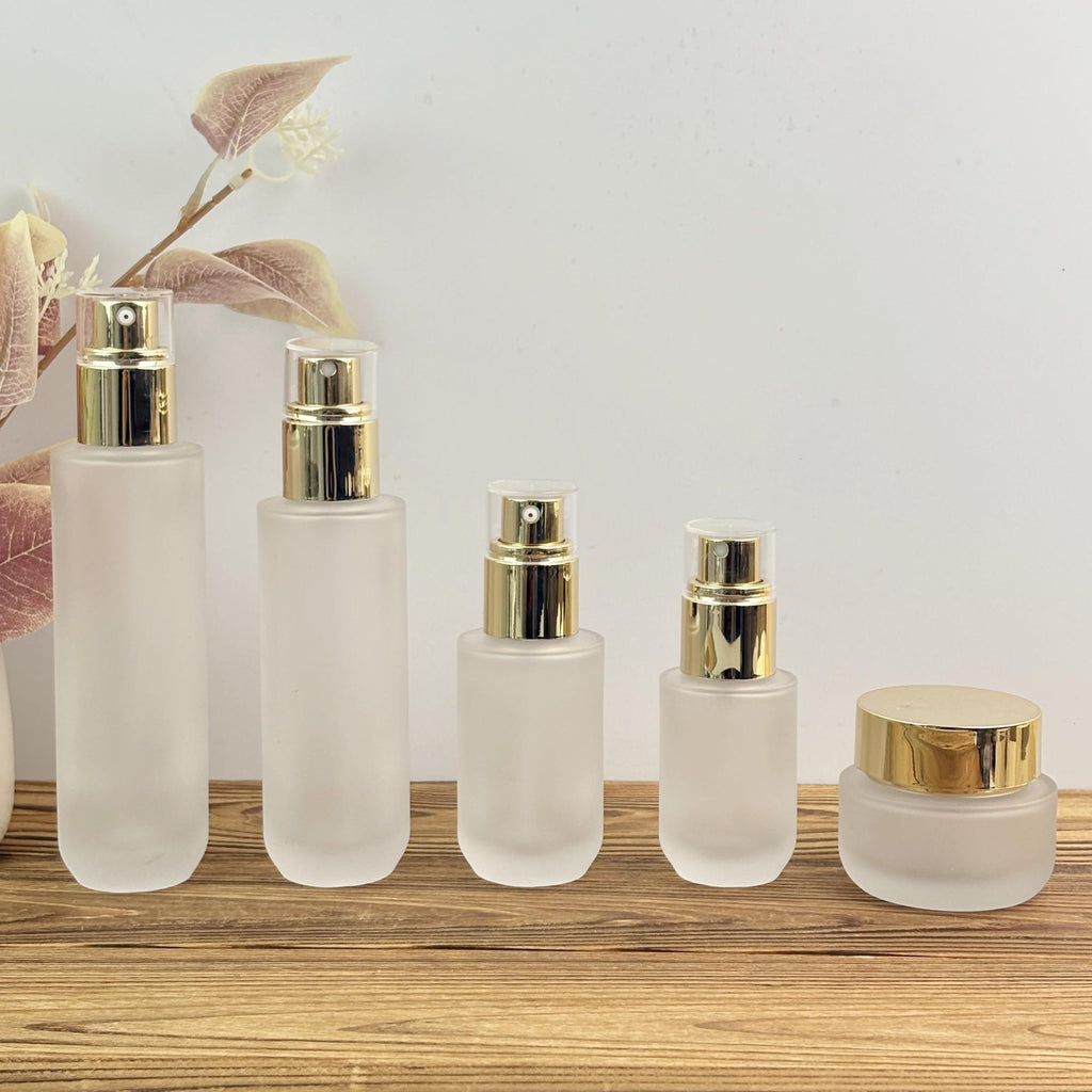 Minimalist Frosted Glass Spray Bottle