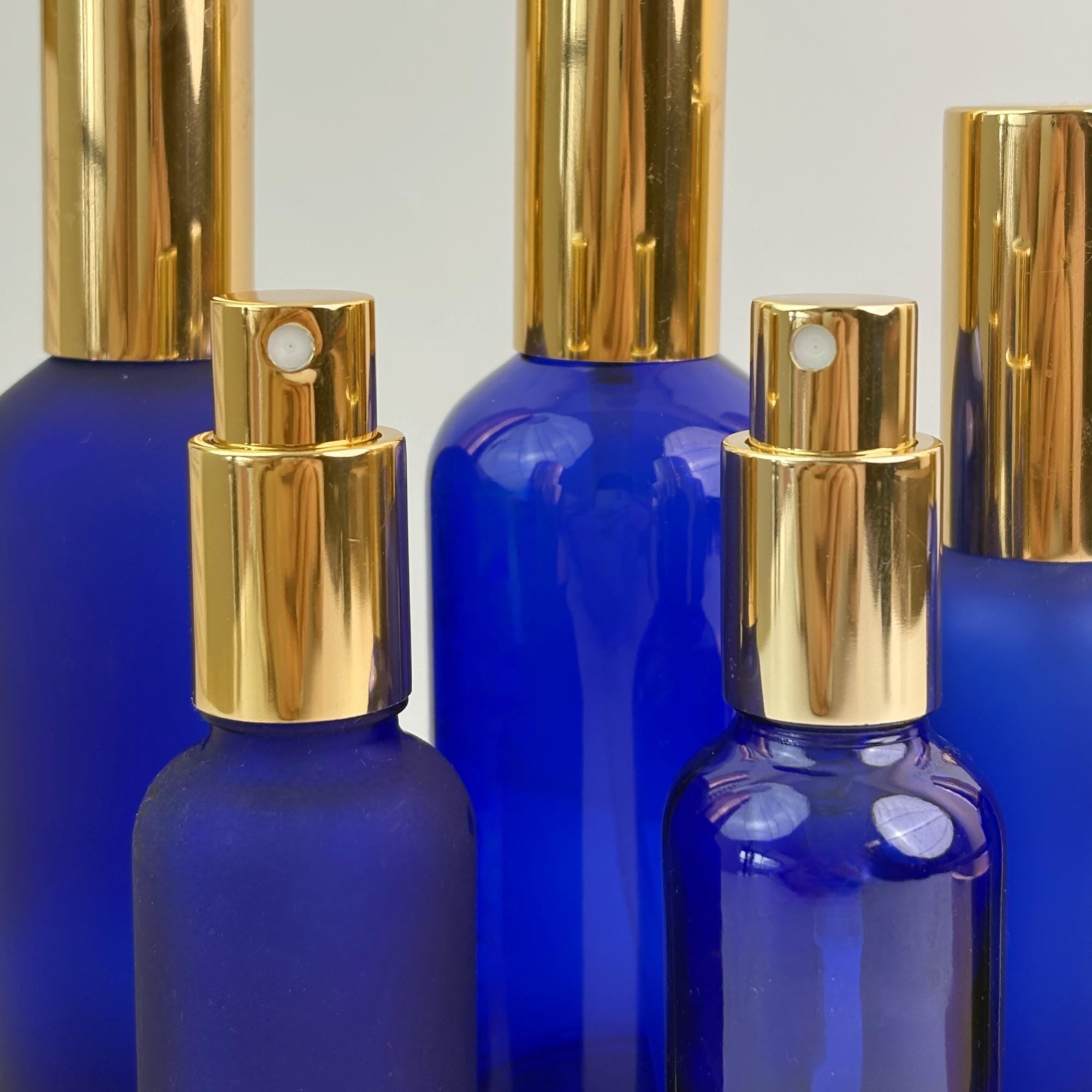 Refillable Fine Mist Glass Spray Bottles