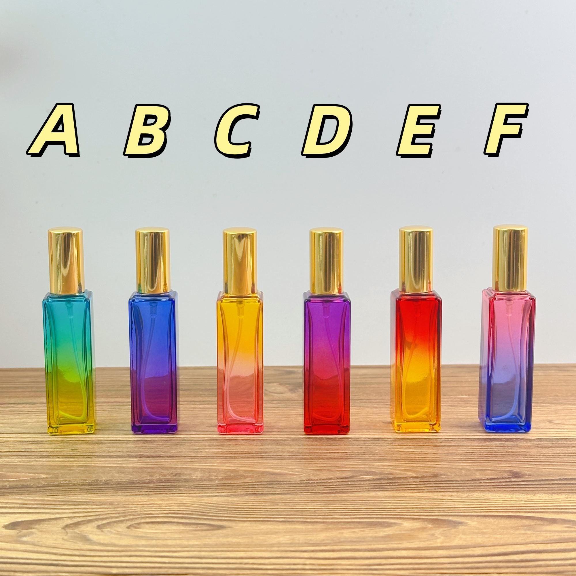 20ml Gradient Glass Spray Bottle