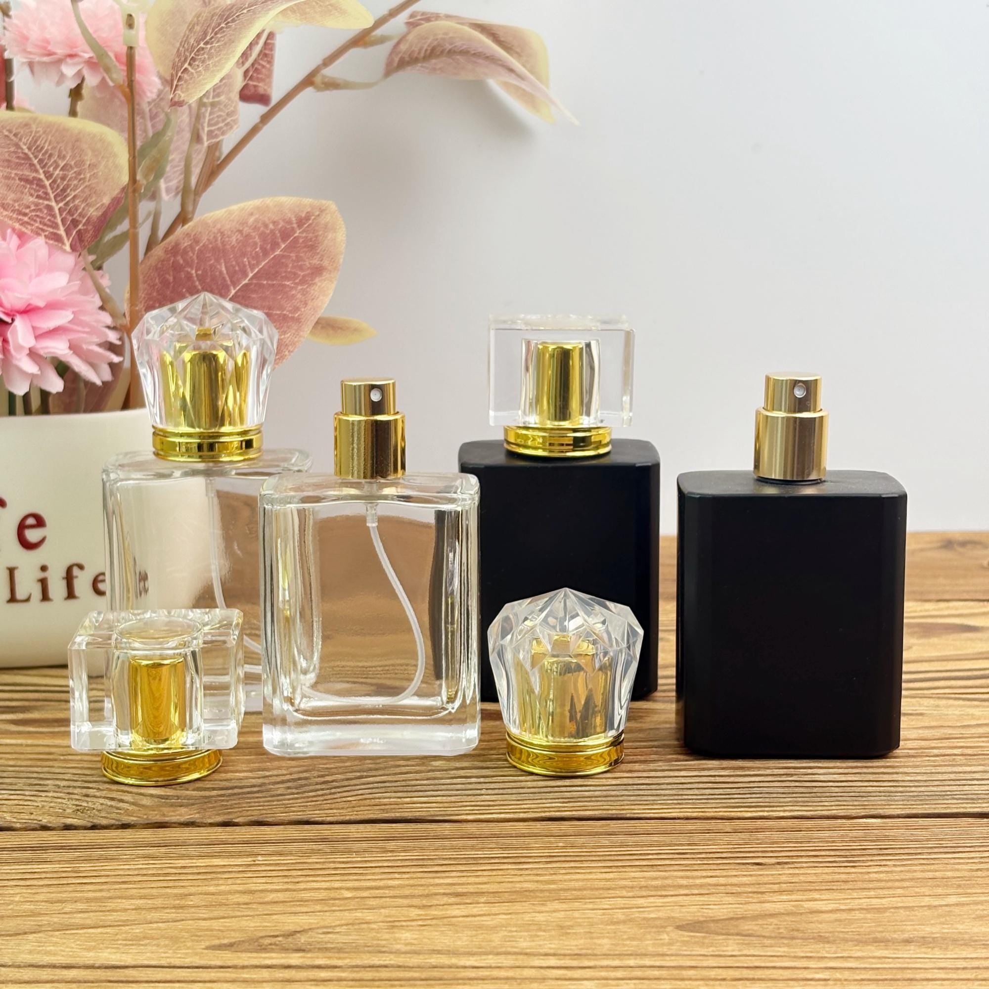 50ml Glass Perfume Spray Bottle