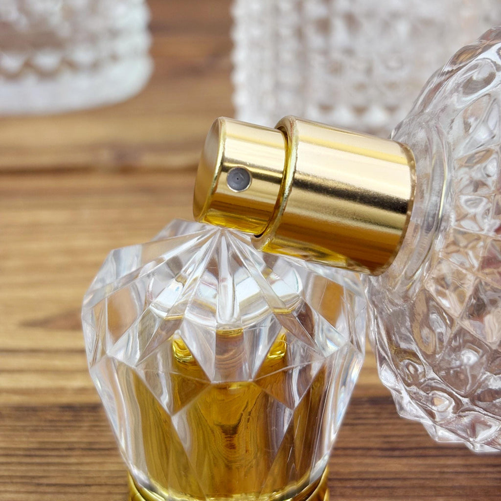 Vintage Glass Perfume Spray Bottle