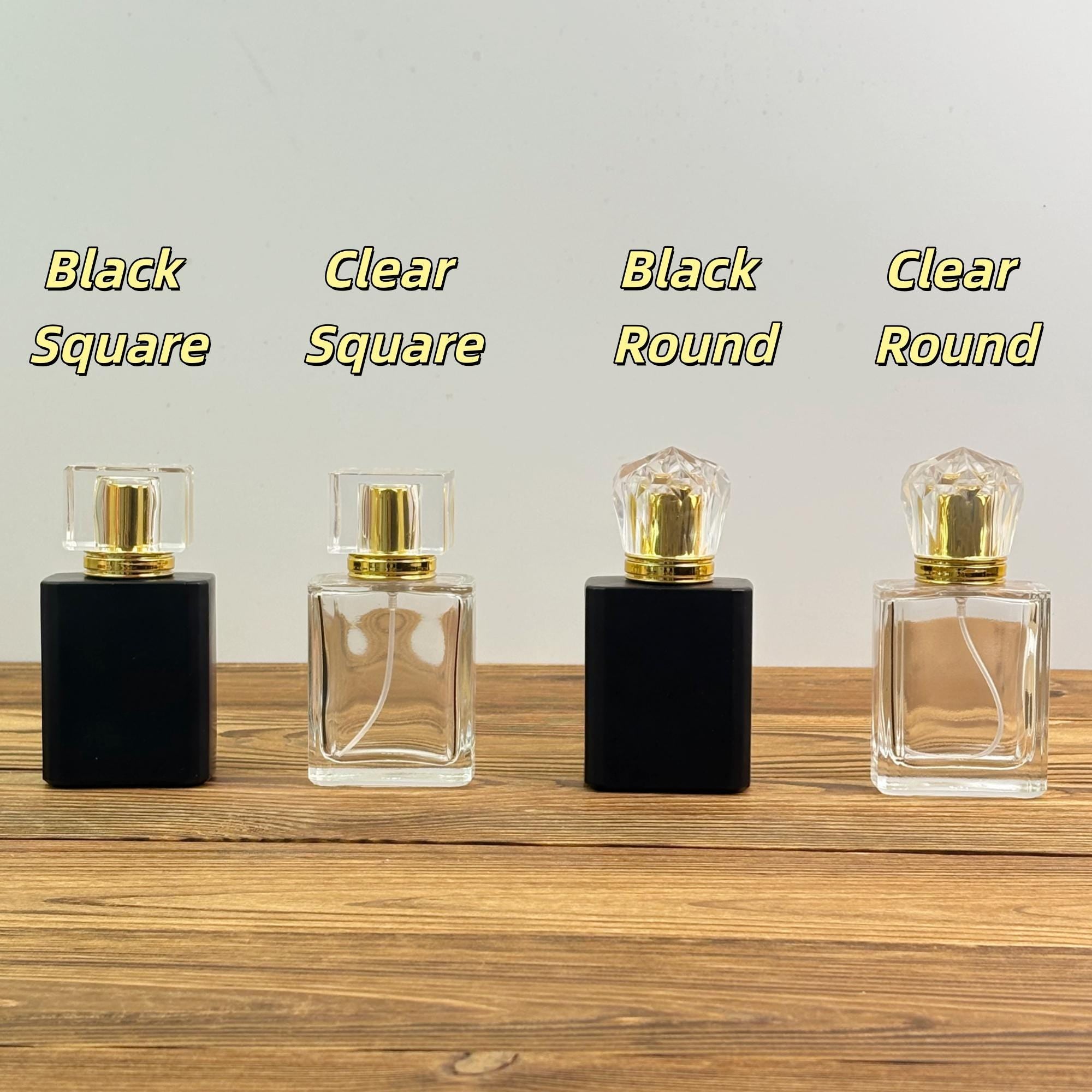 50ml Glass Perfume Spray Bottle