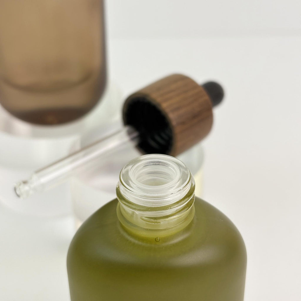 30ml Frosted Glass Dropper Bottle