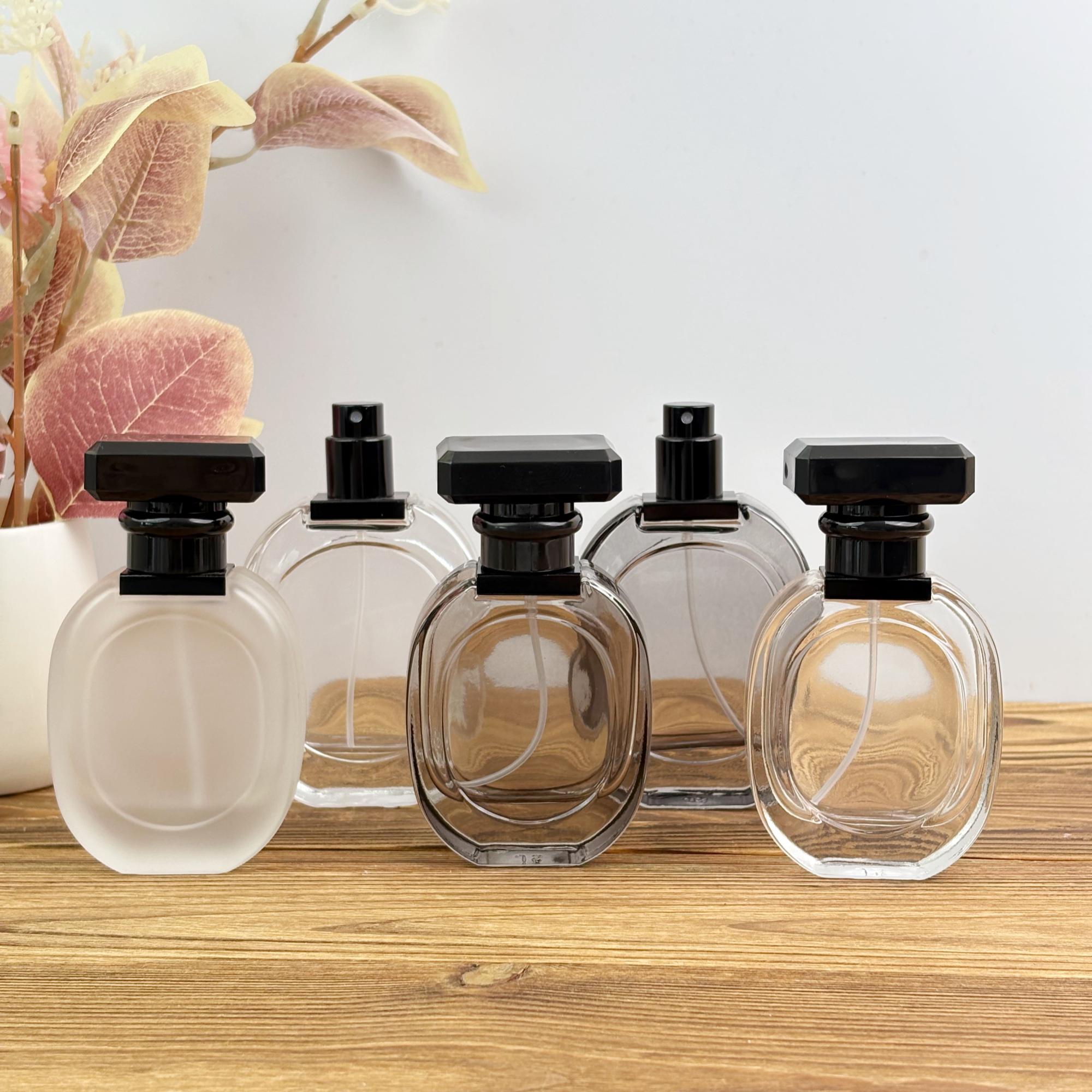 30ml 50ml Oval Glass Perfume Spray Bottle